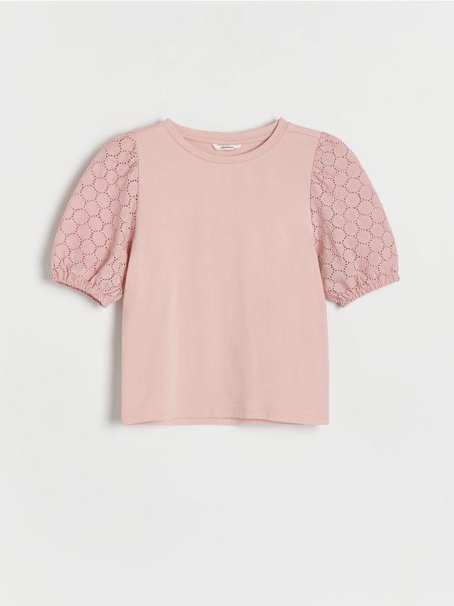 Beige Pointed Blouse, Kids Girls, , large image number 1