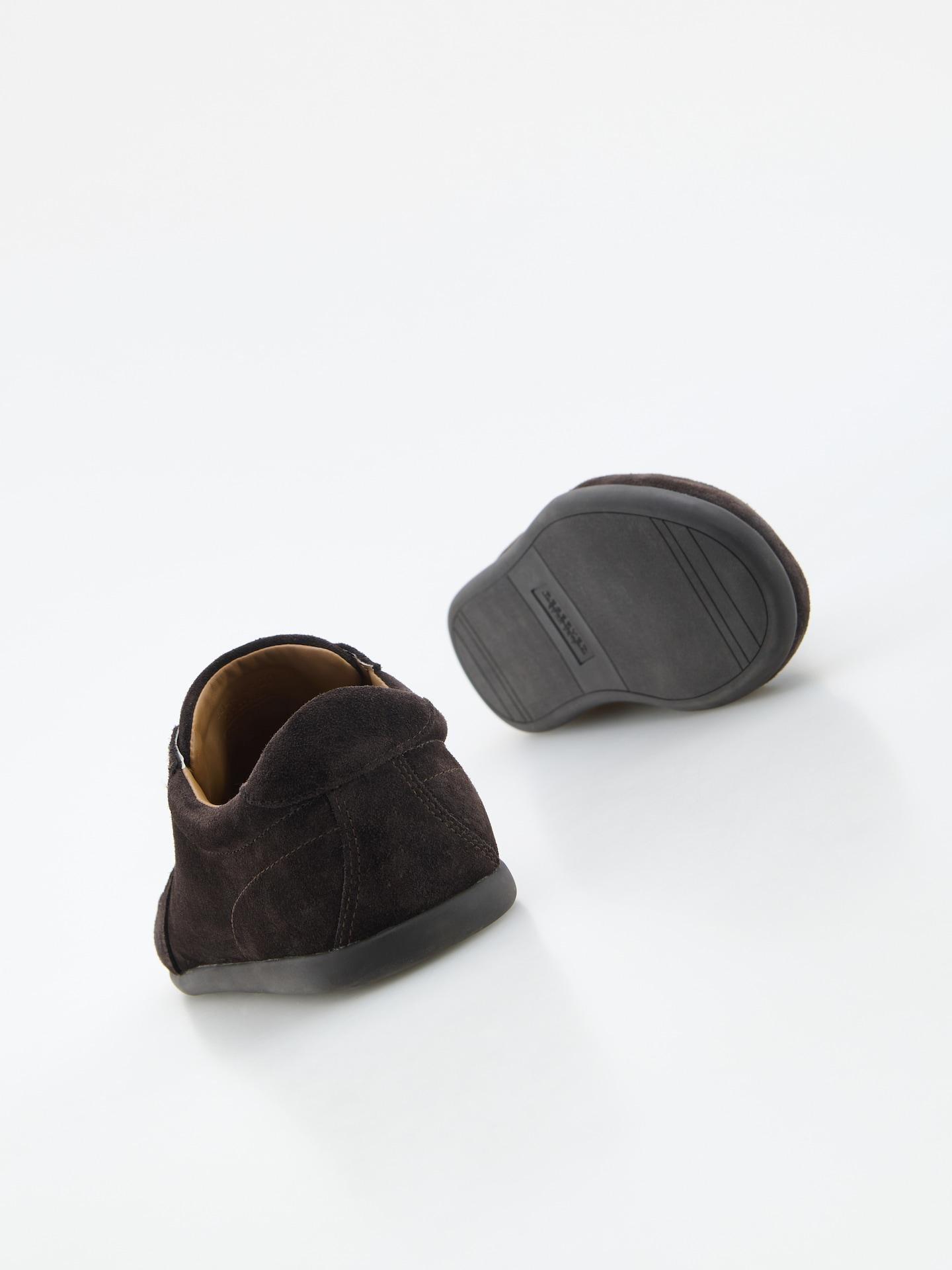 Brown Faux Suede Trainers, Brown, medium