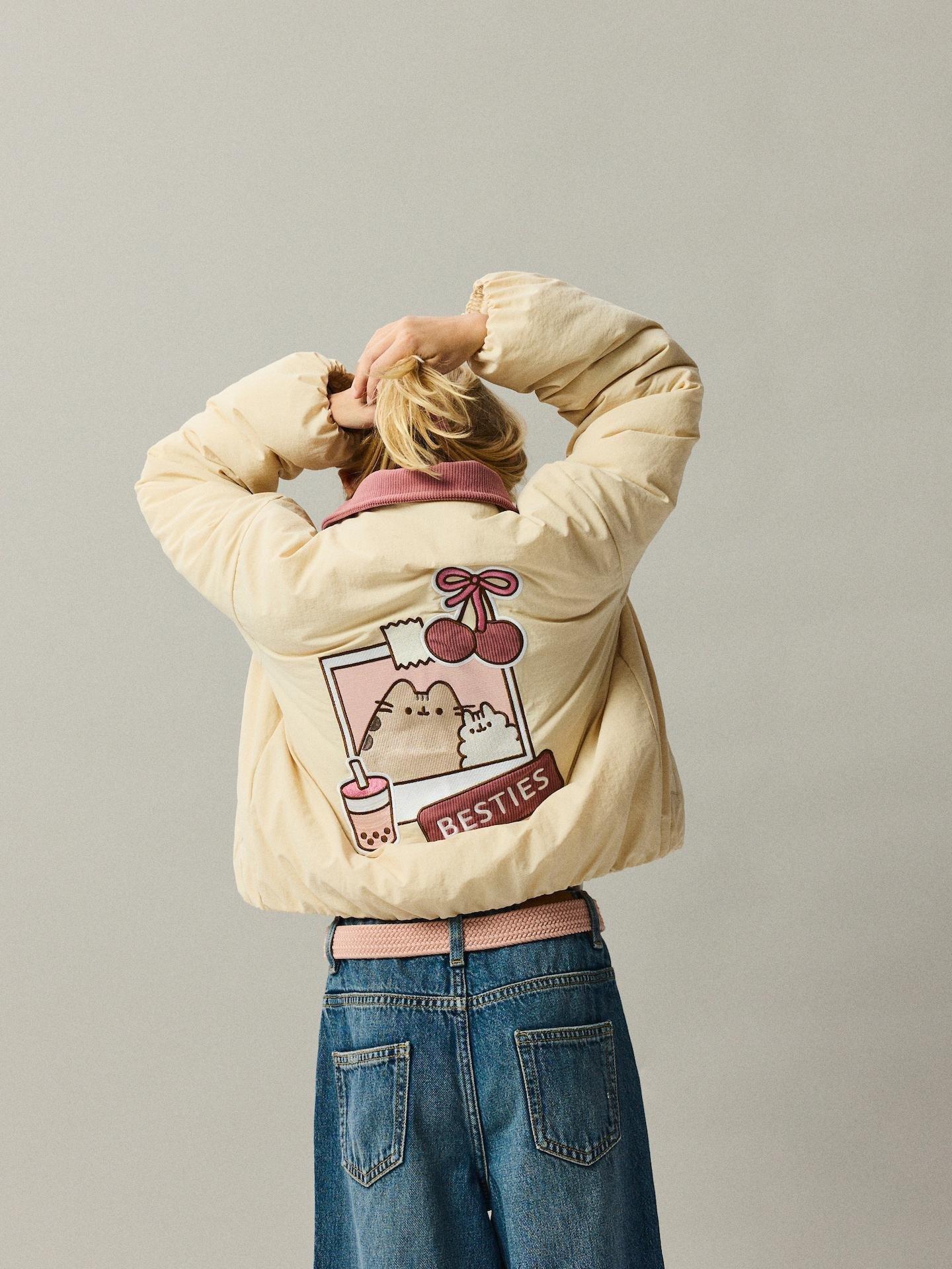 GIRLS` OUTER JA CKET NUDE, Ivory, medium