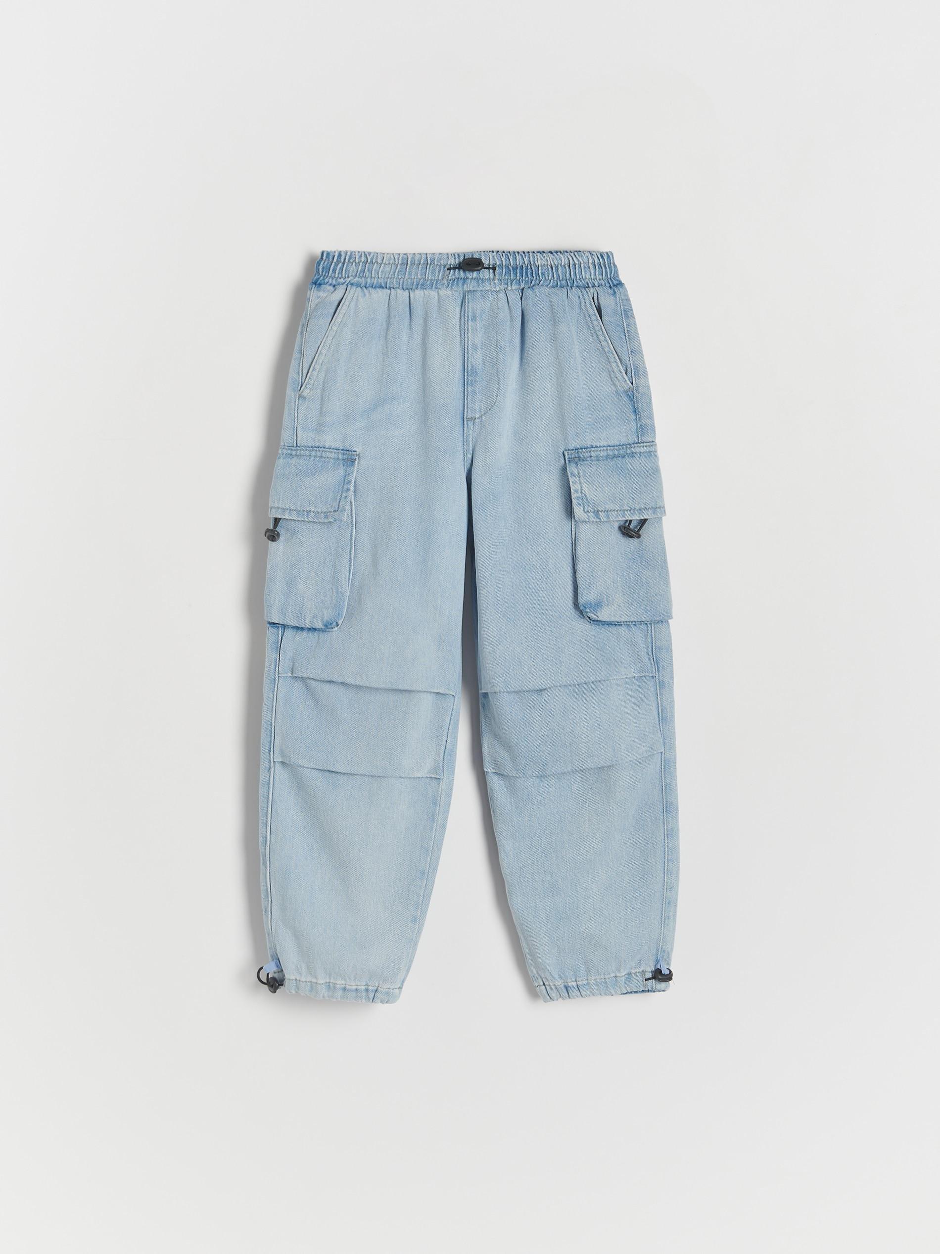 Blue Relaxed Trousers, Kids Boys, , large image number 4