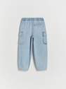 Reserved - Blue Relaxed Trousers, Kids Boys