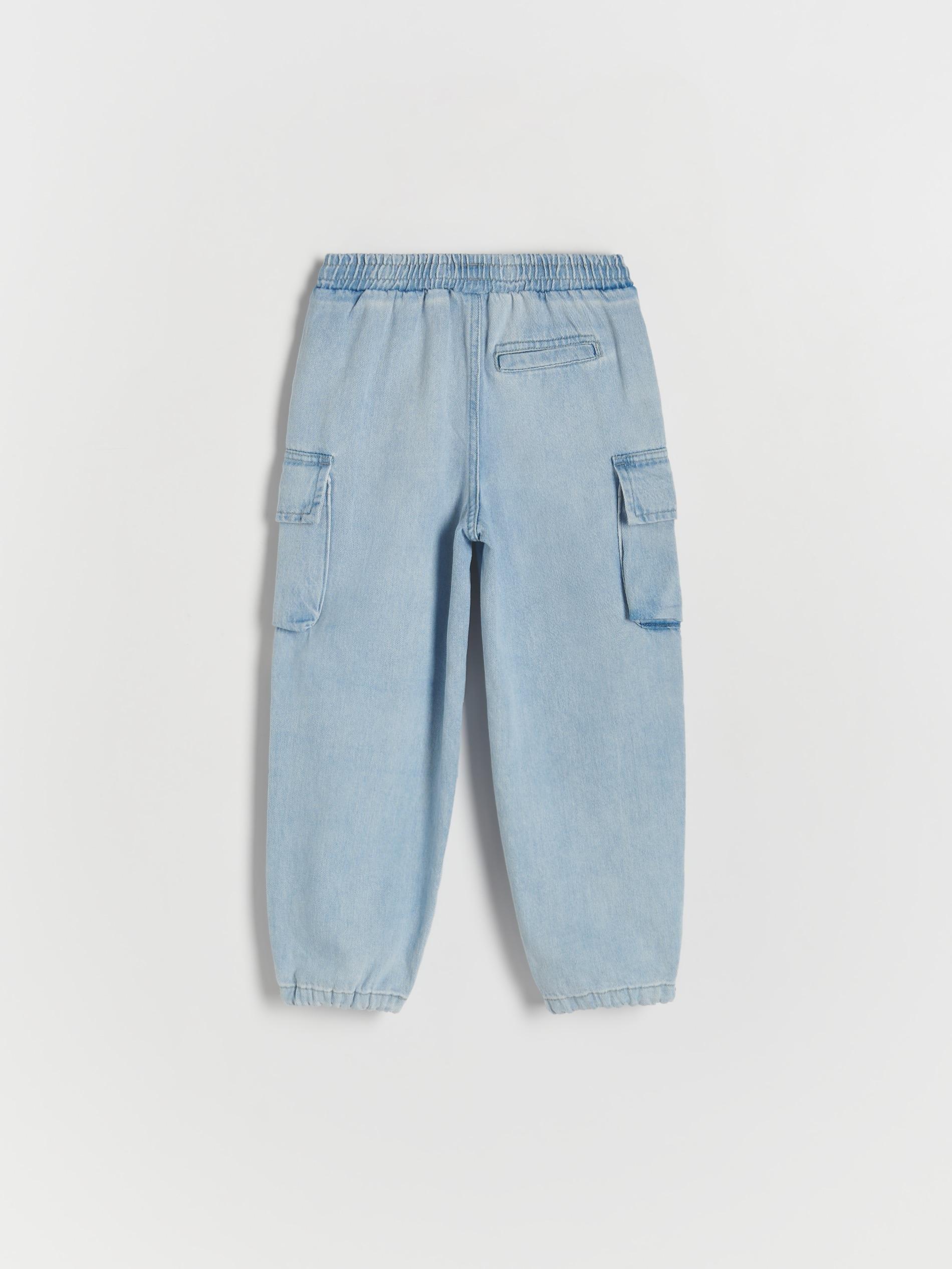 Blue Relaxed Trousers, Kids Boys, , large image number 8