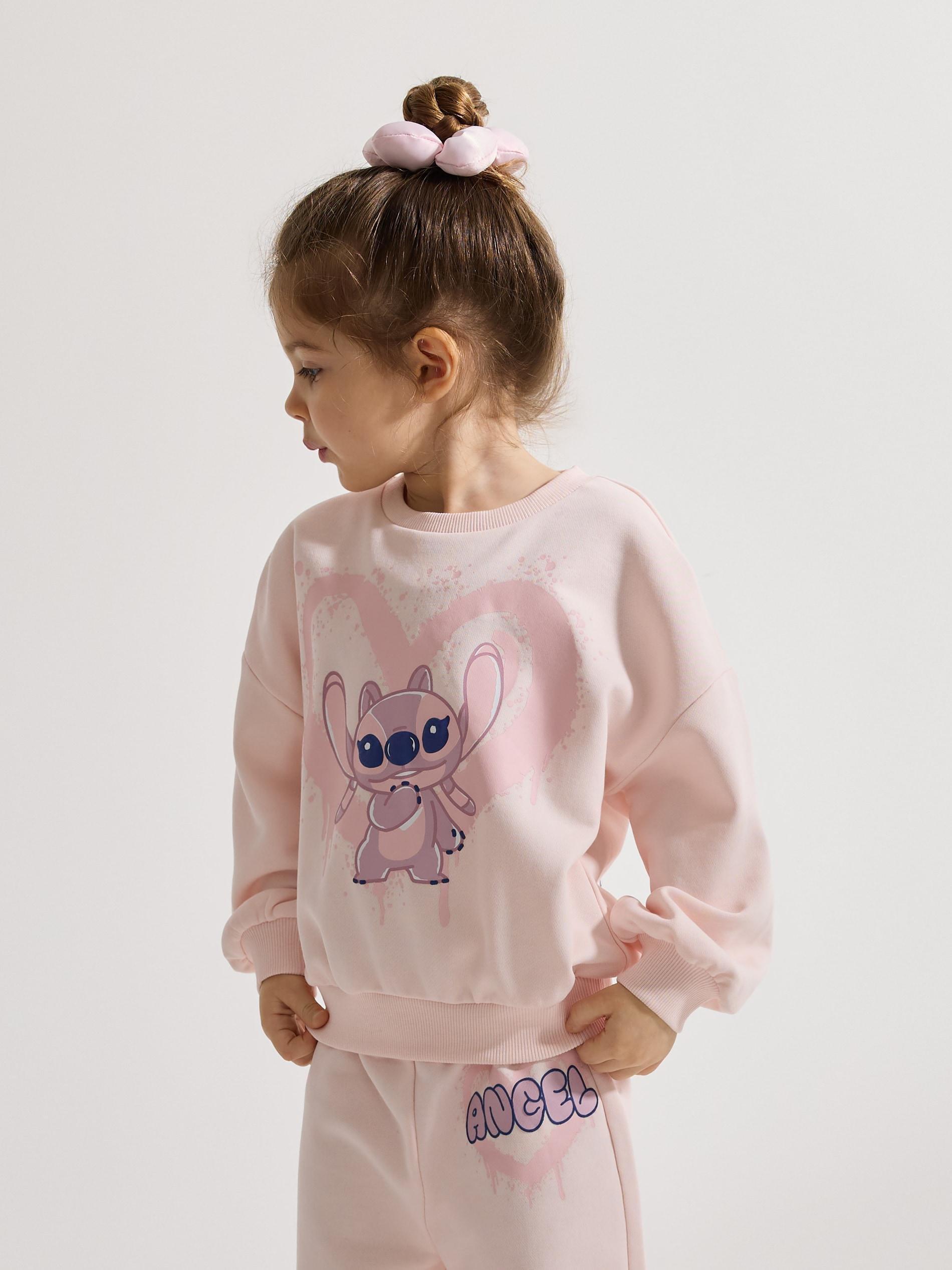 Pink Lilo & Stitch Sweatpants, Pink, large image number 4