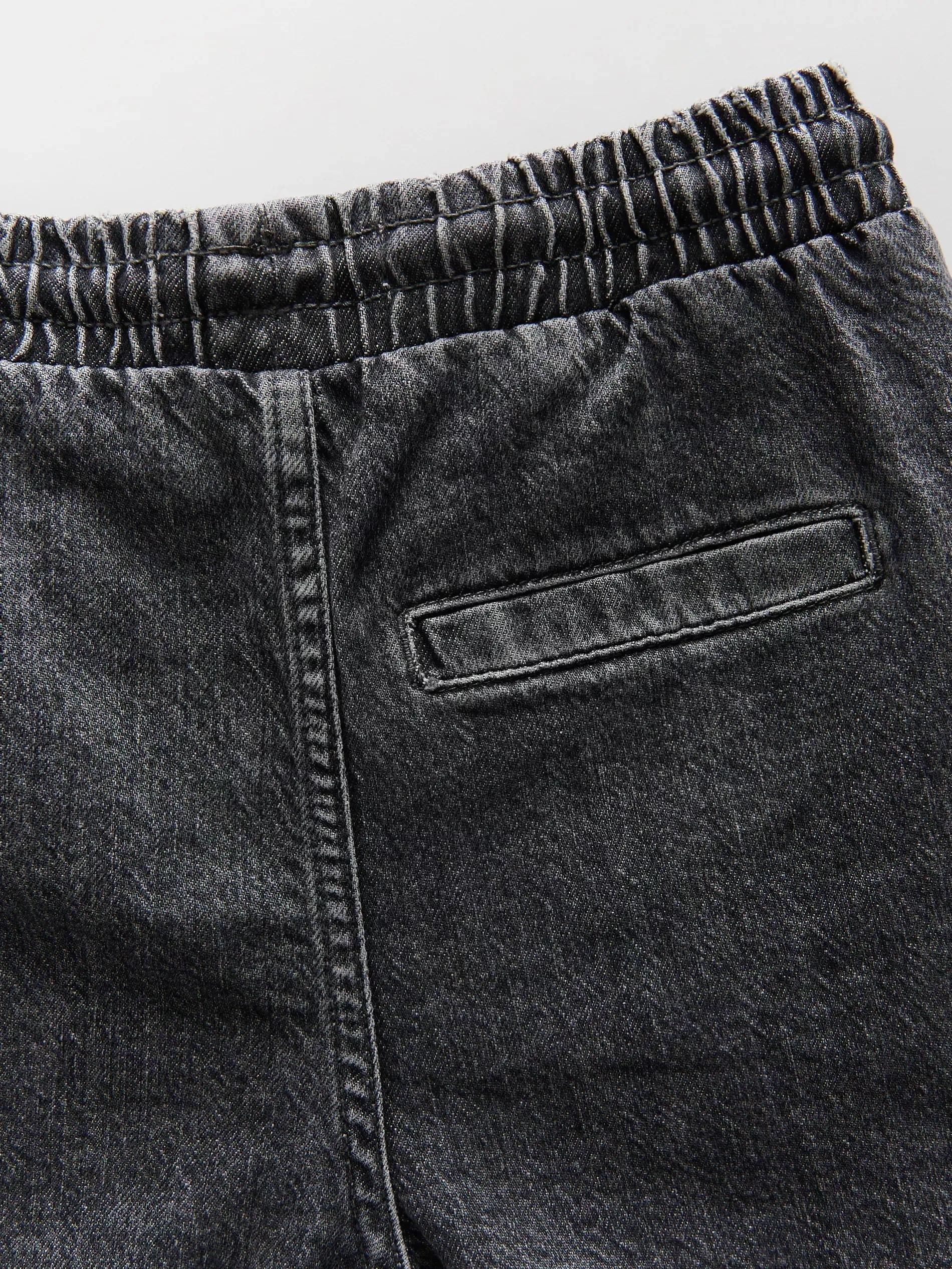 Grey Jeans In Jogger Fit, , large image number 5