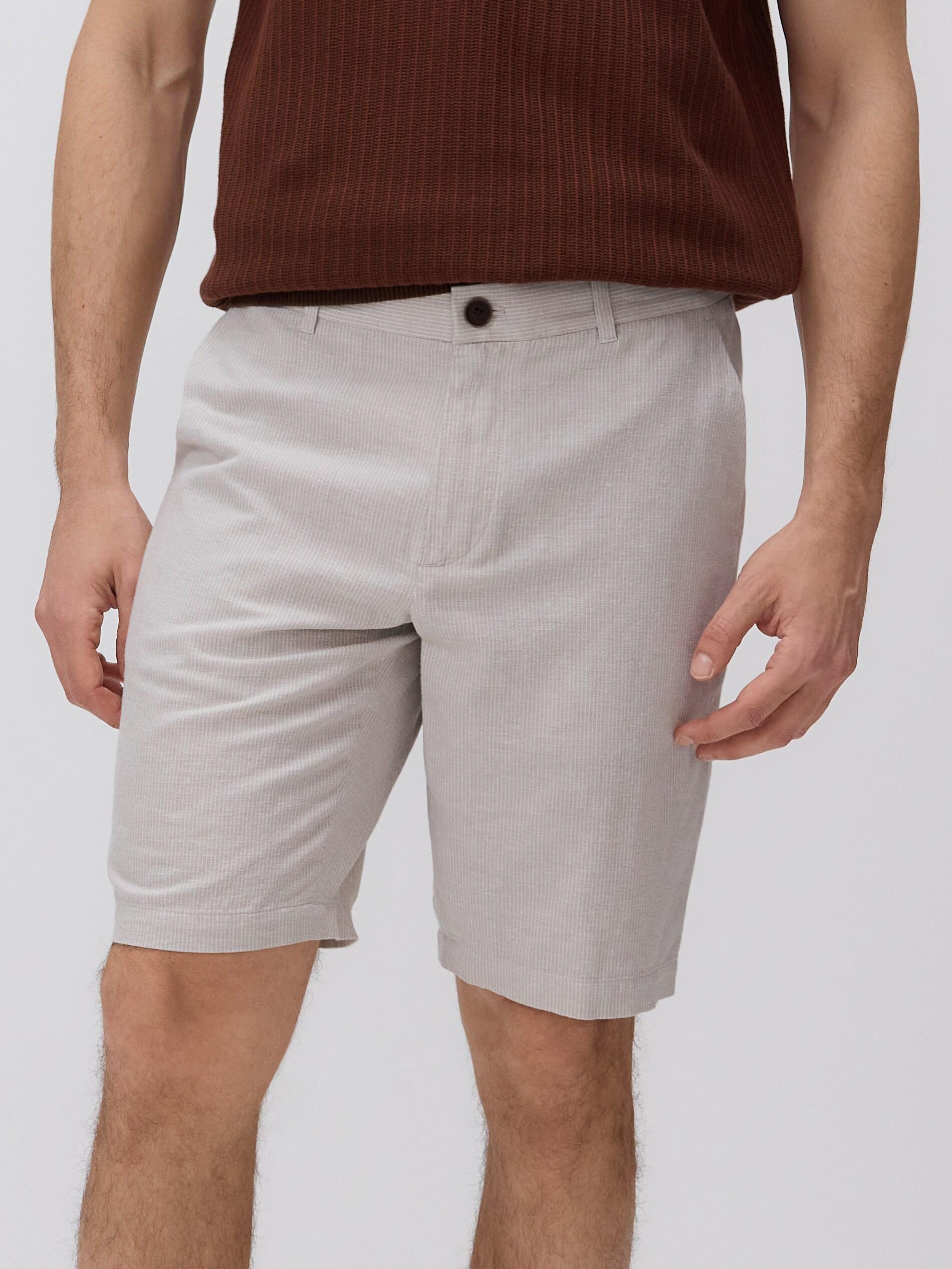 Grey Regular-Fit Chino Shorts, Grey, large image number 0