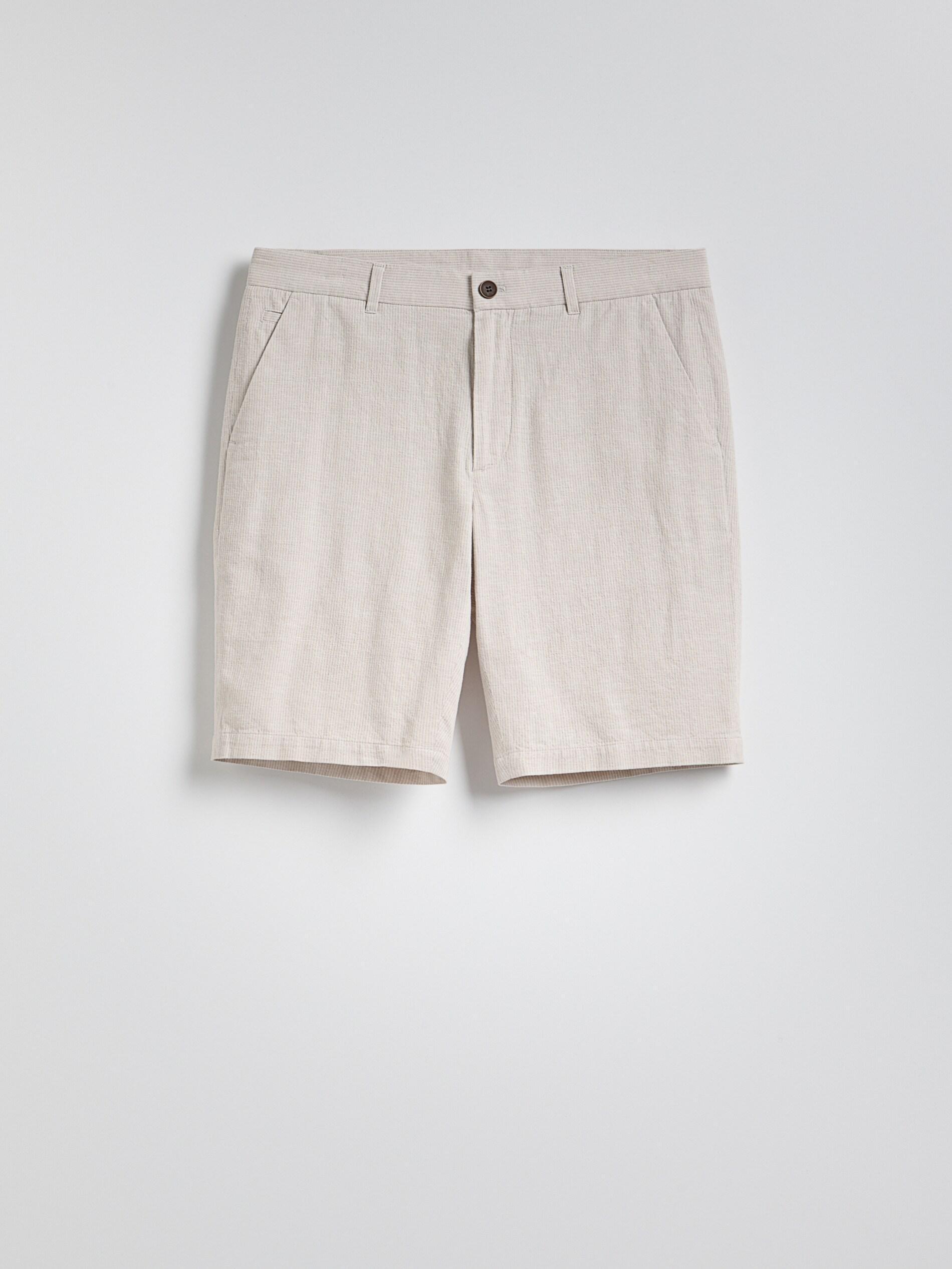 Grey Regular-Fit Chino Shorts, Grey, large image number 3