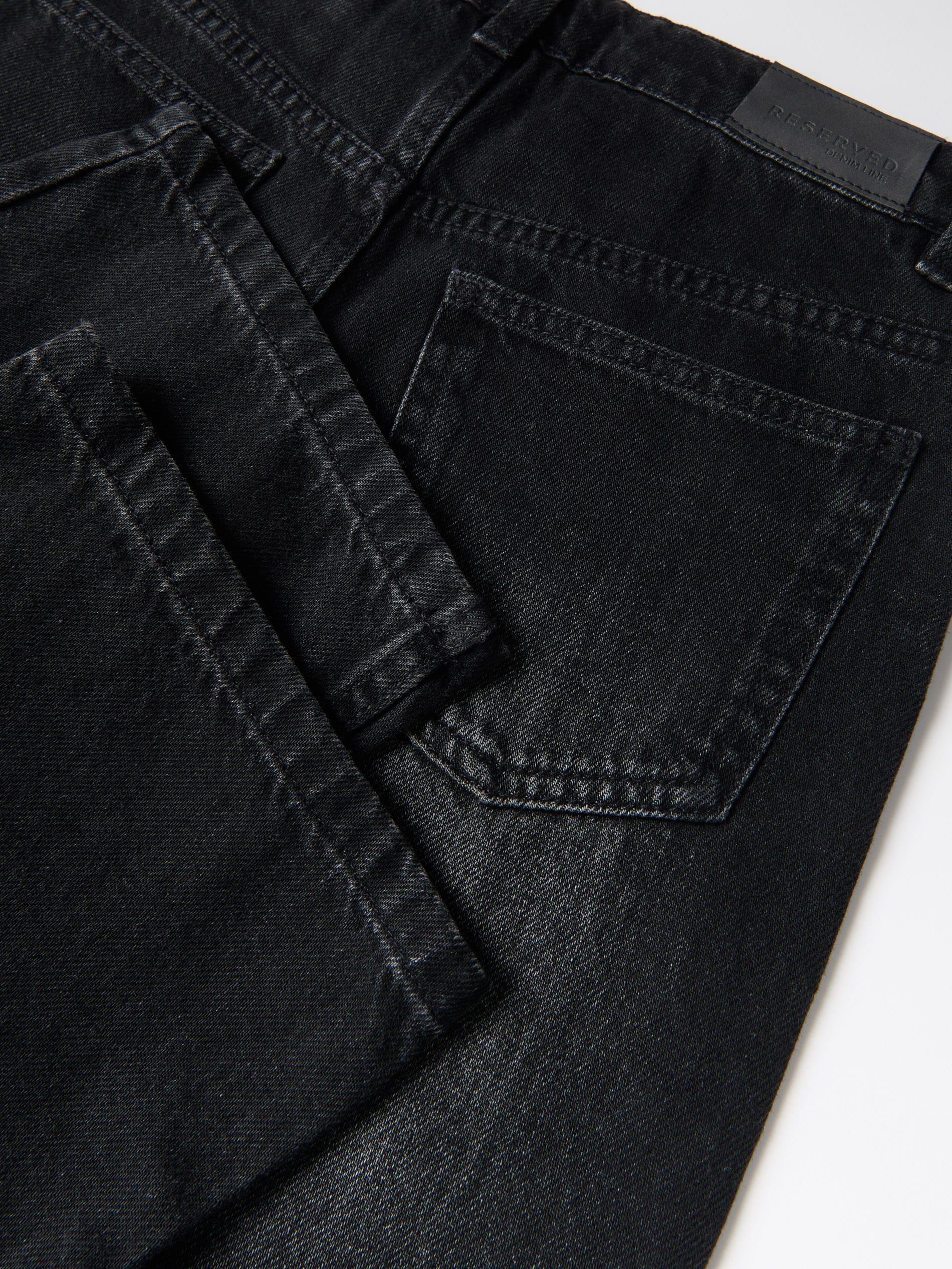 BLACK Straight fit jeans, , large image number 2