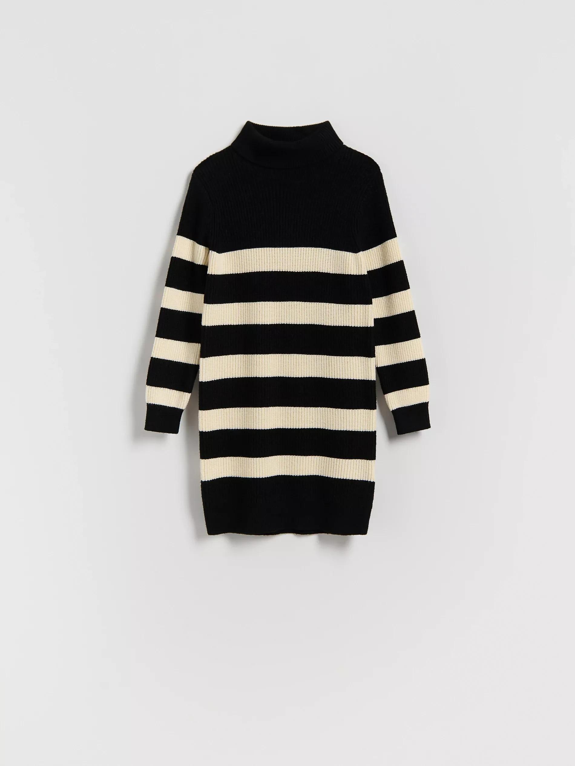 Multicolour Stripe Jersey Dress, Multicolor, large image number 2