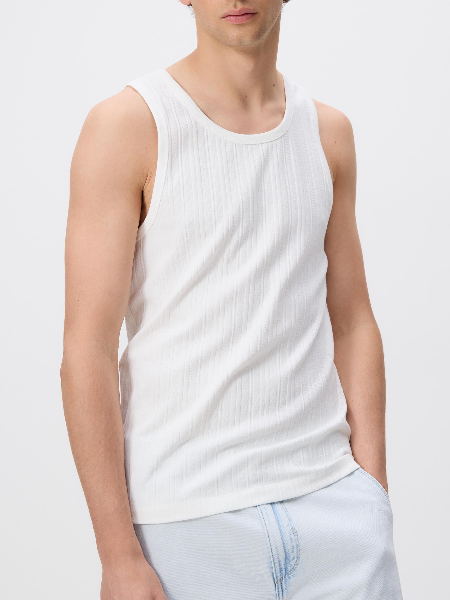 Multicolour Structured Tank Top, Multicolor, large image number 0
