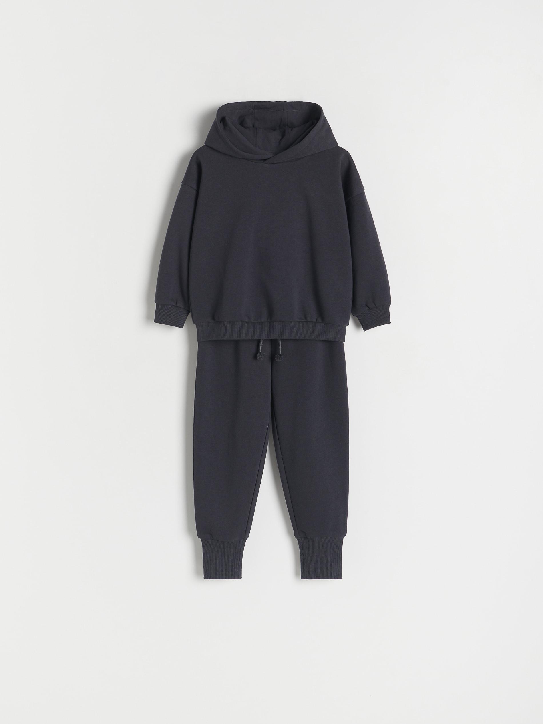 Grey Oversized Jersey Set, , medium