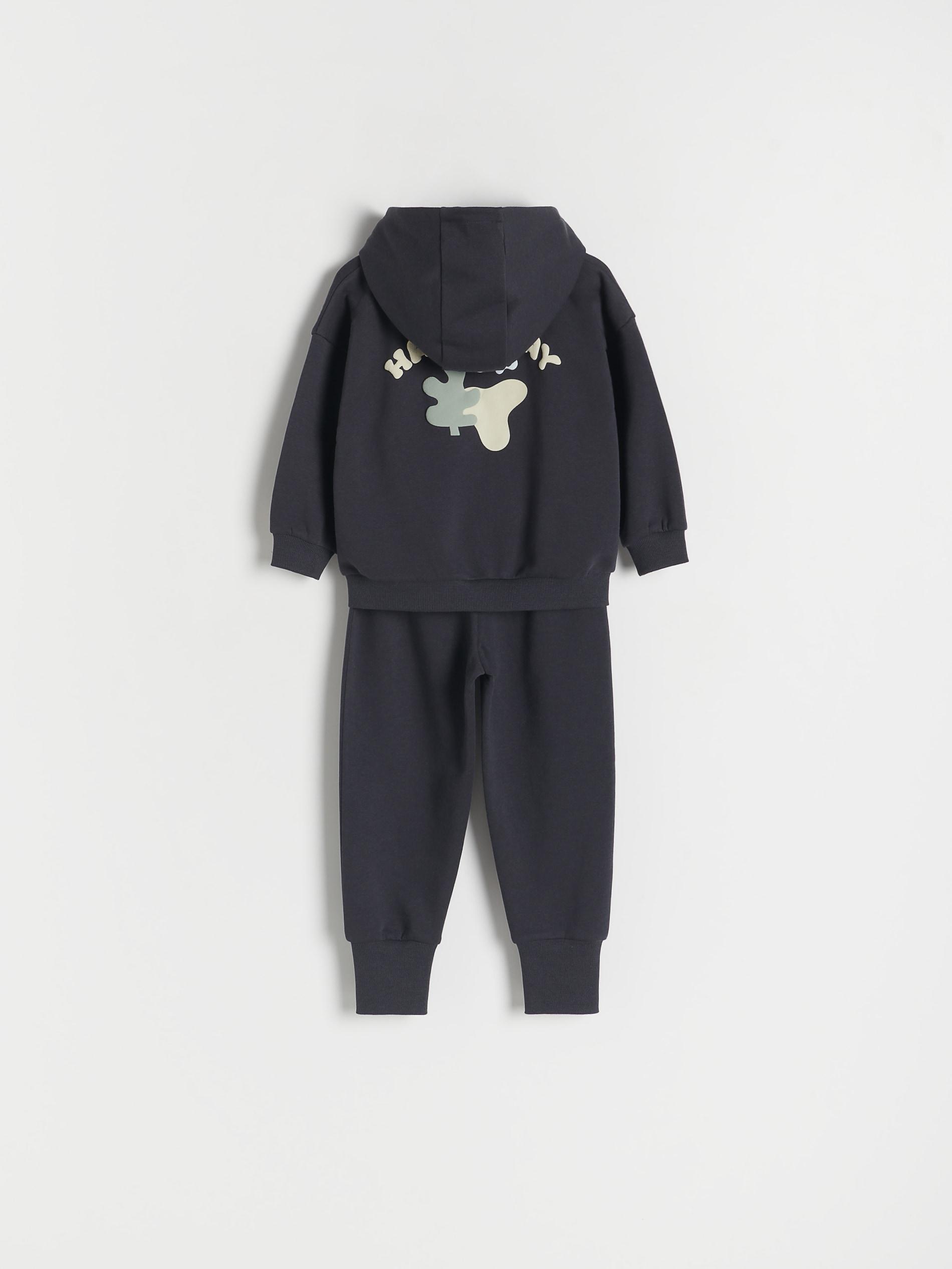 Grey Oversized Jersey Set, , large image number 1