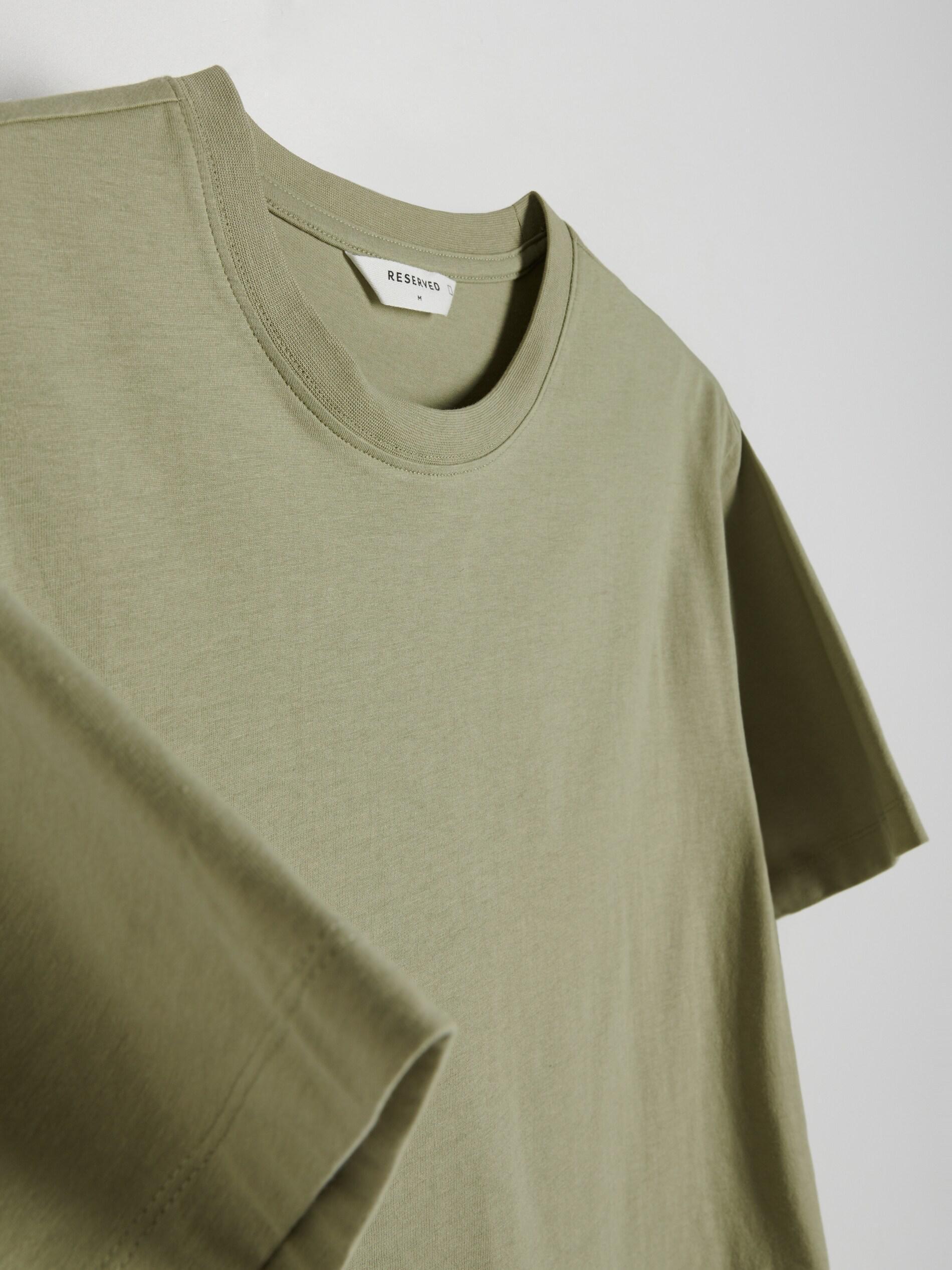 Green T-Shirt In Regular Fit, , large image number 2