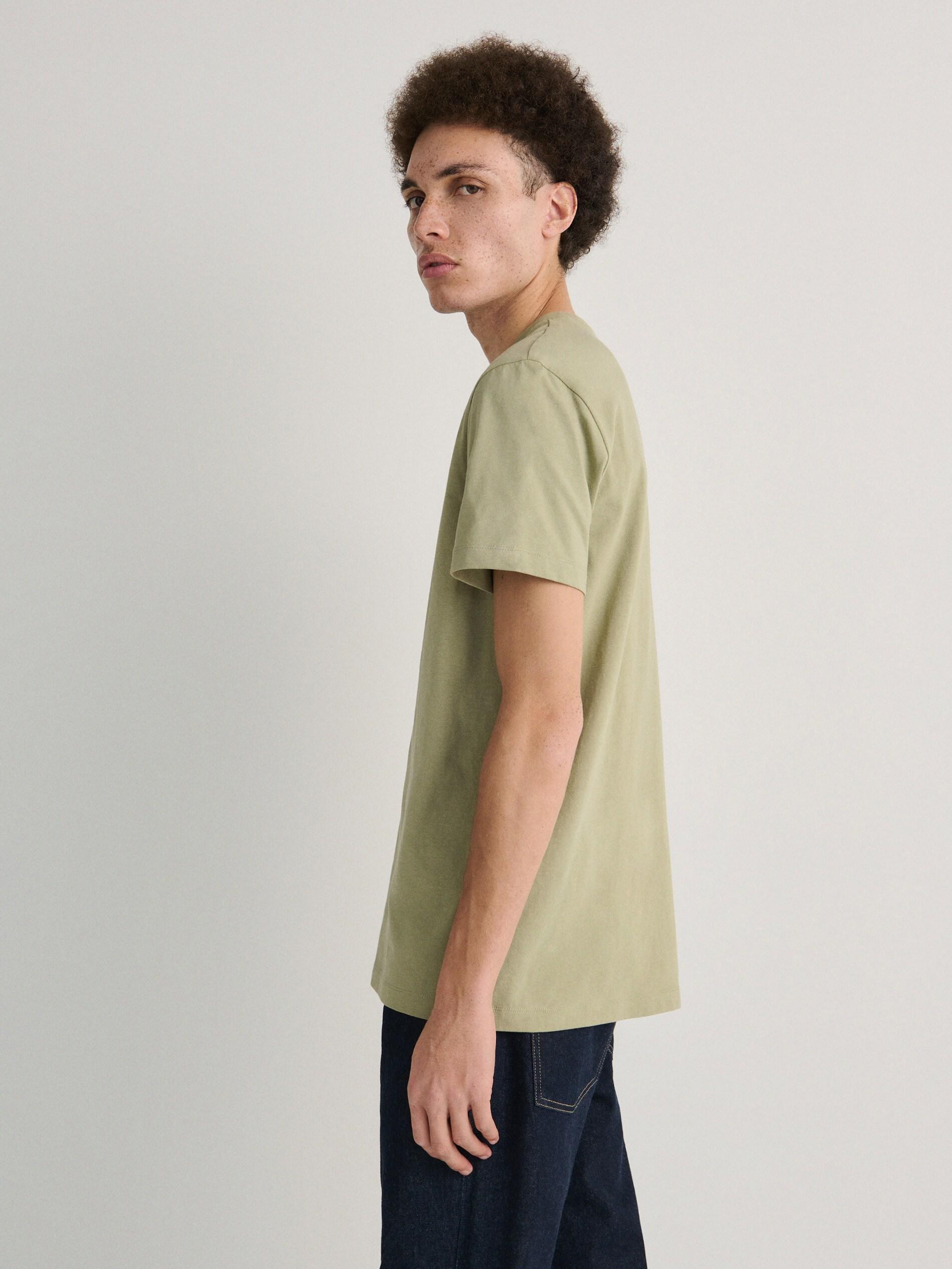 Green T-Shirt In Regular Fit, , large image number 6