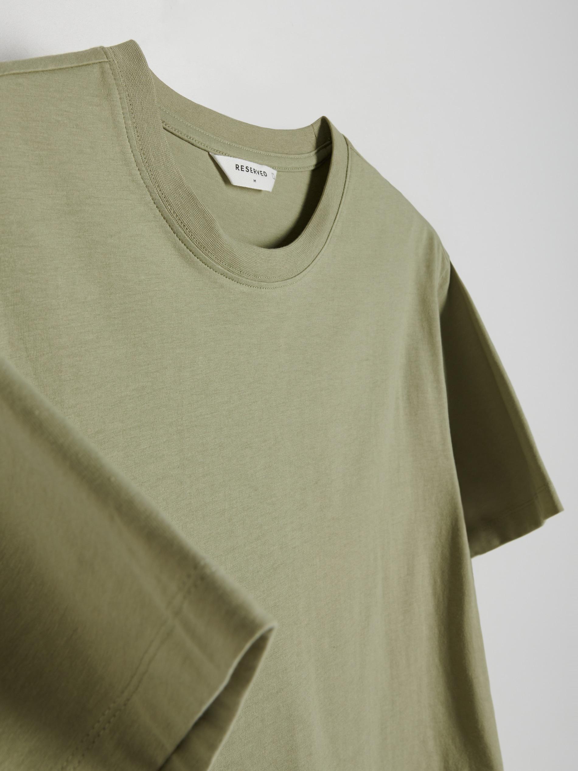 Green T-Shirt In Regular Fit, , large image number 8