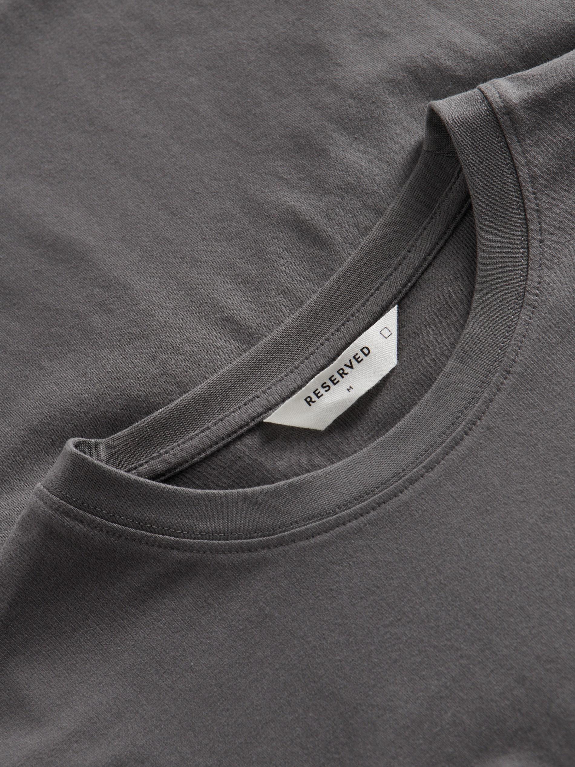 Reserved - Grey Regular Fit T-Shirt