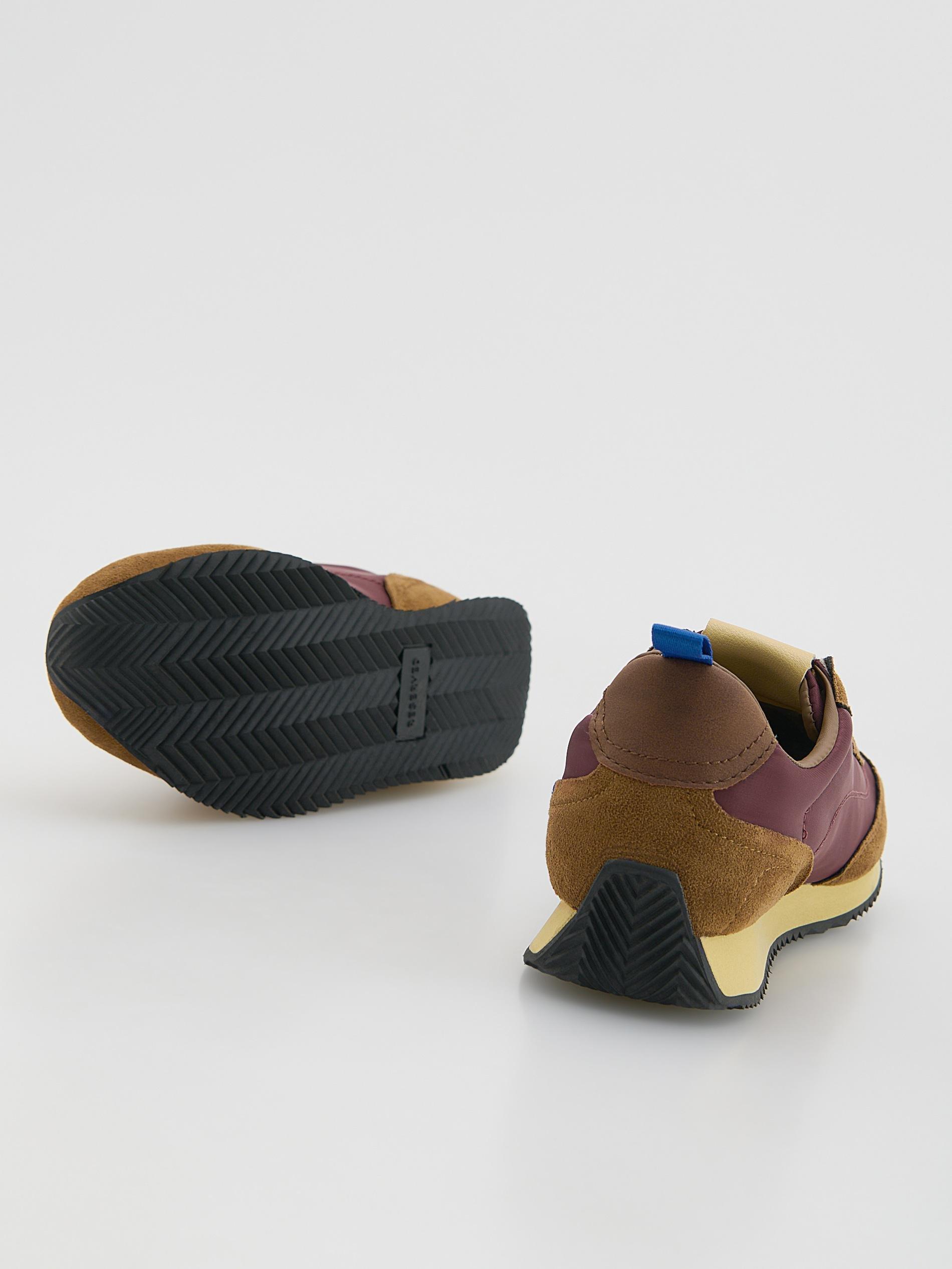 Multicolour Combined Materials Sneakers, Multicolor, large image number 2