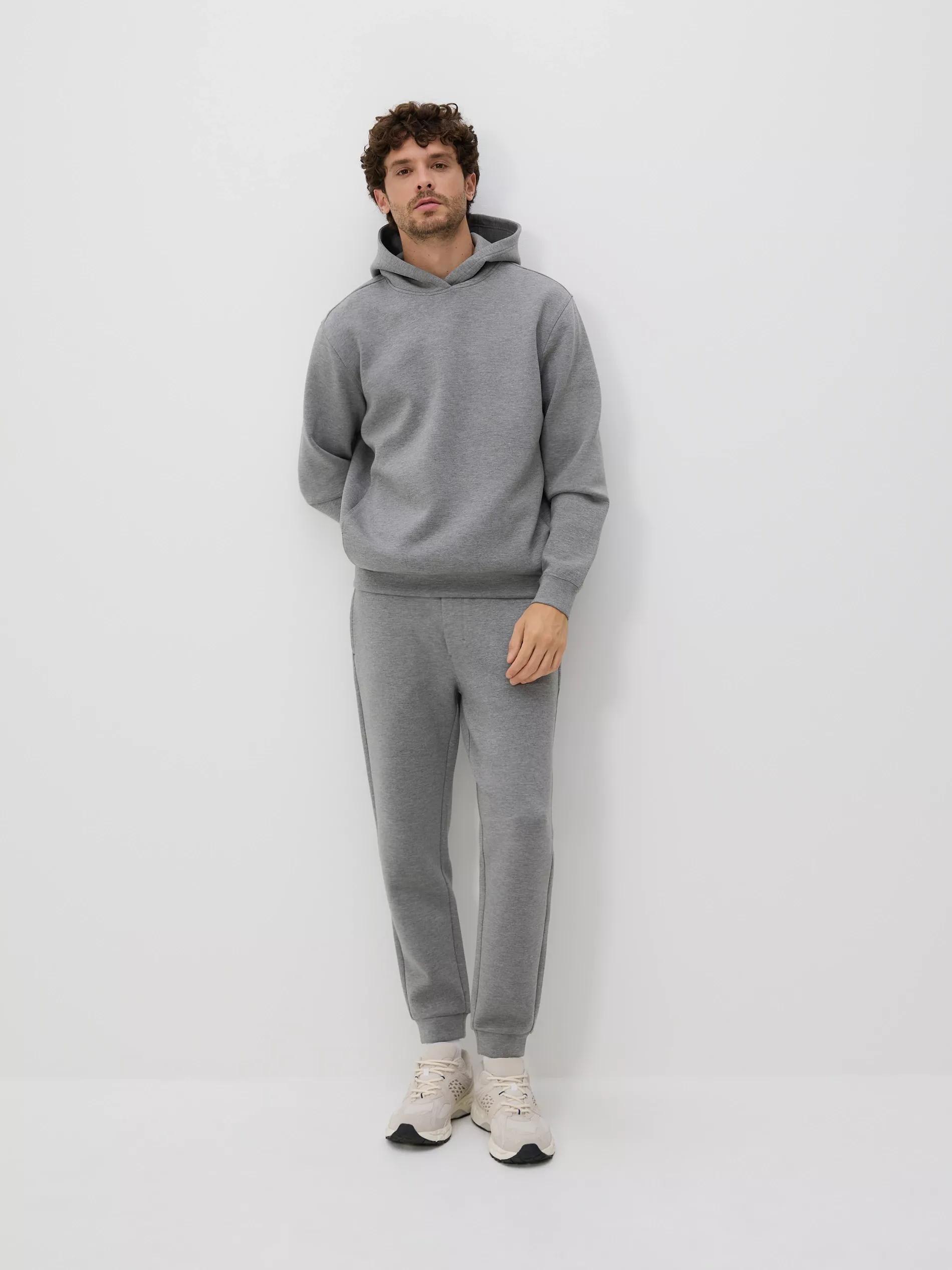 Grey Regular Fit Hoodie, Light grey, large image number 2