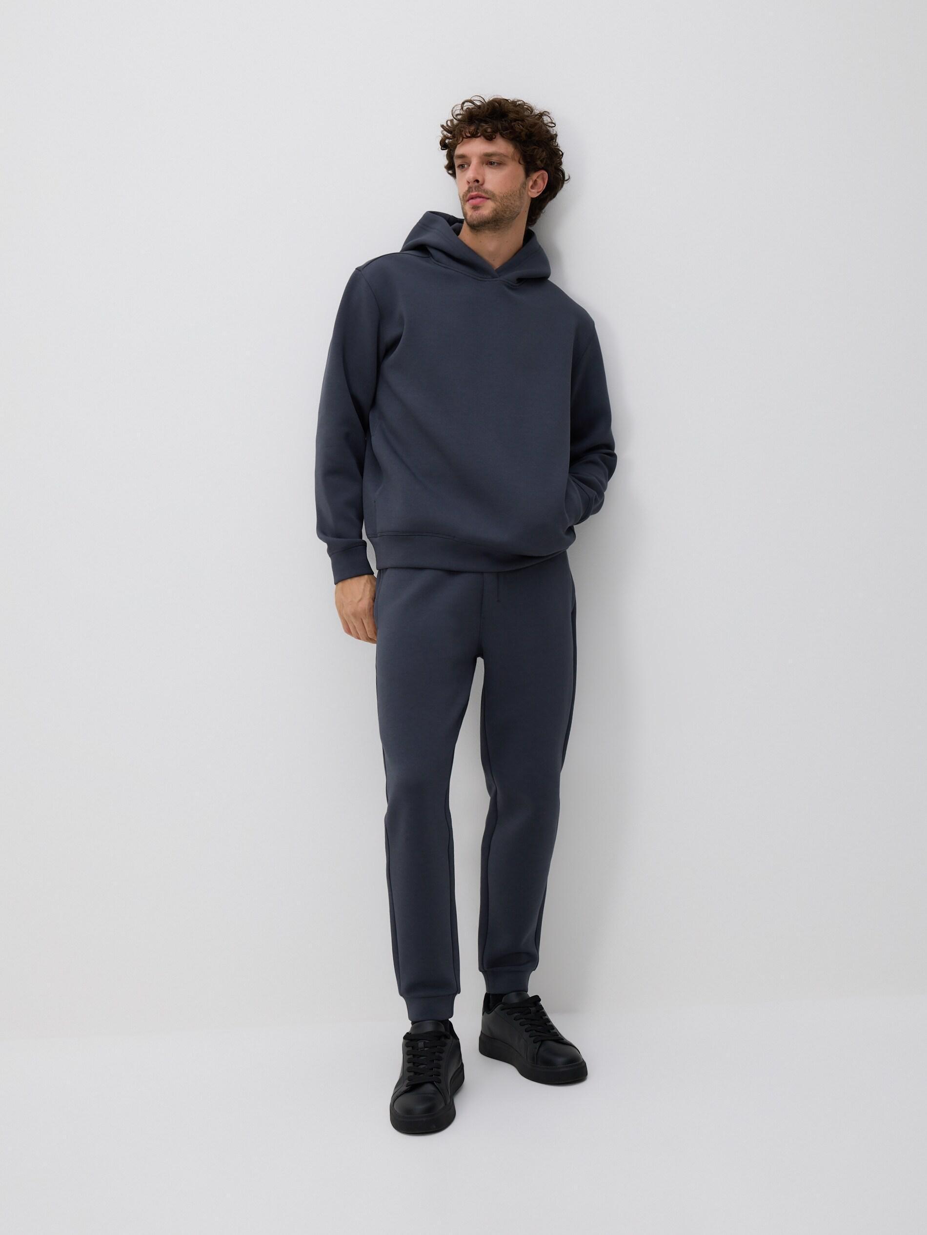 Grey Regular Fit Hoodie, Grey, large image number 1
