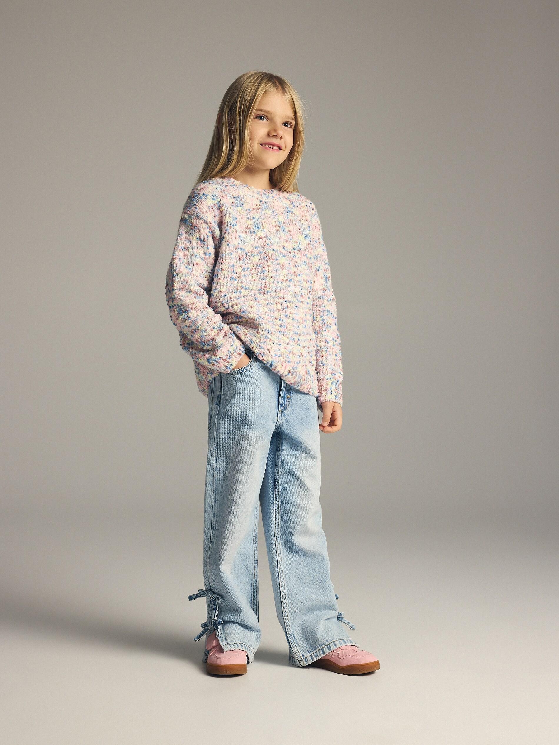 MULTICOLOR Sweater with colorful pattern, Multicolor, large image number 2