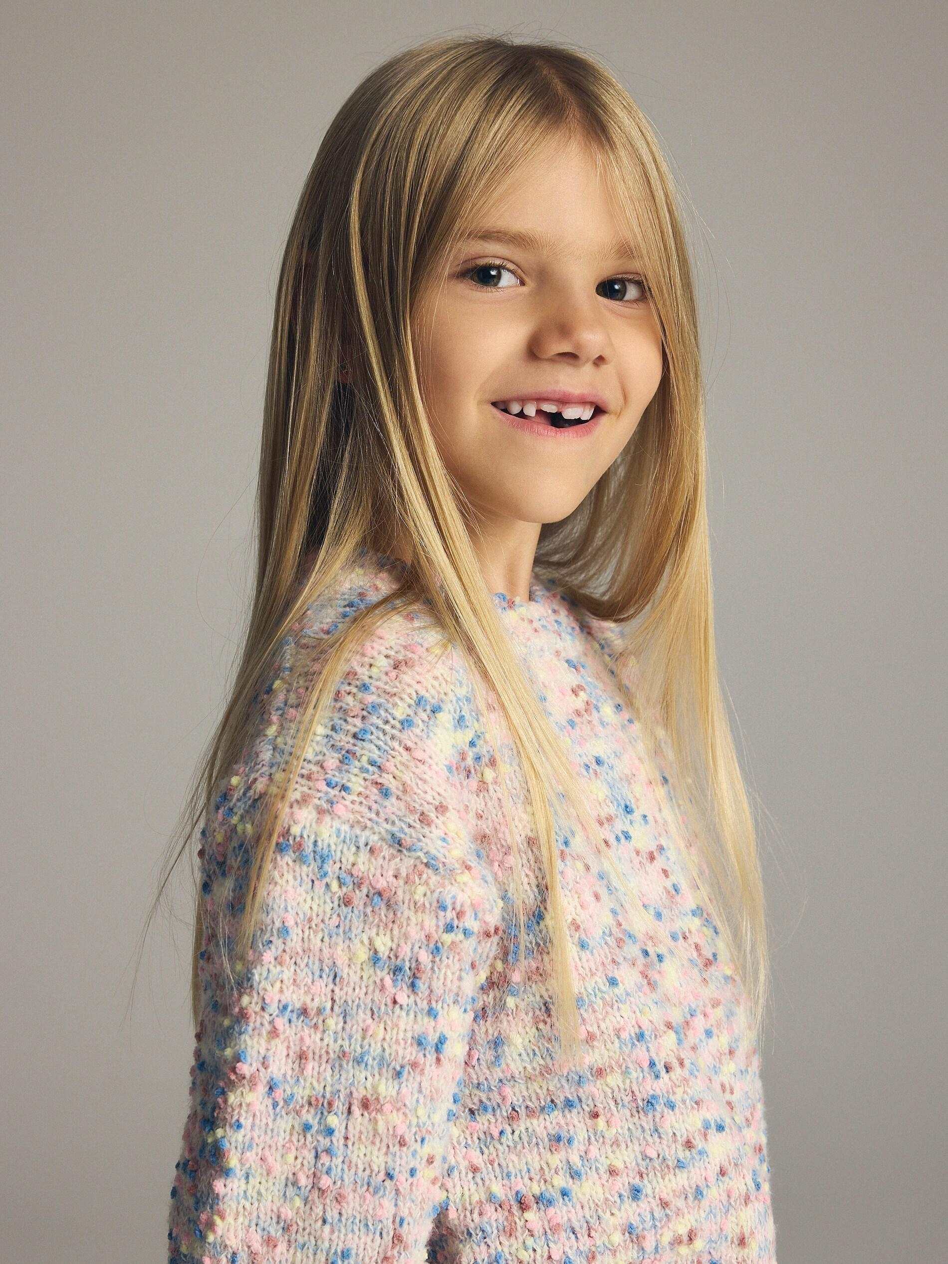 MULTICOLOR Sweater with colorful pattern, Multicolor, large image number 3