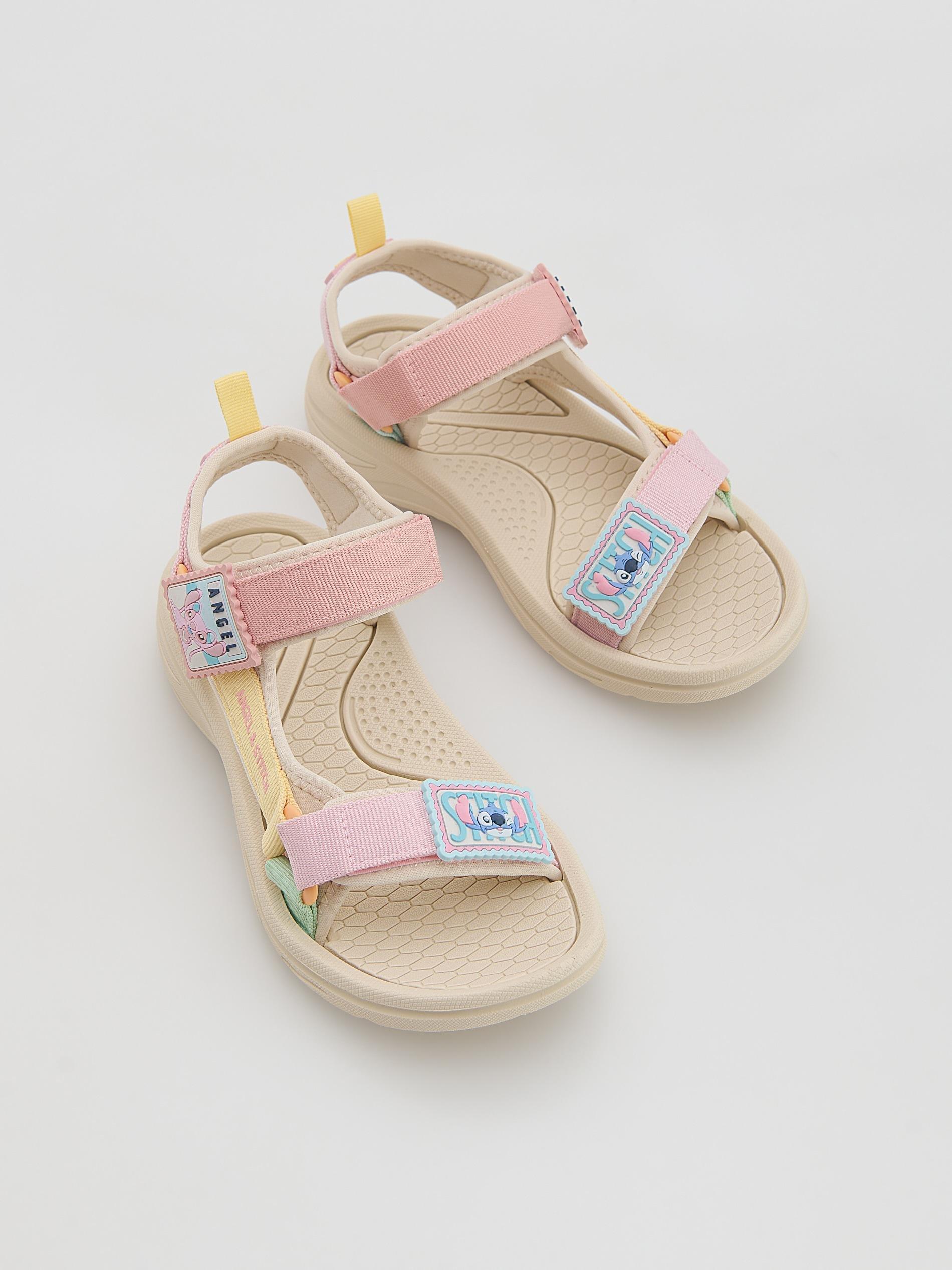 GIRLS` SA NDALS MULTICOLOR, Multicolor, medium