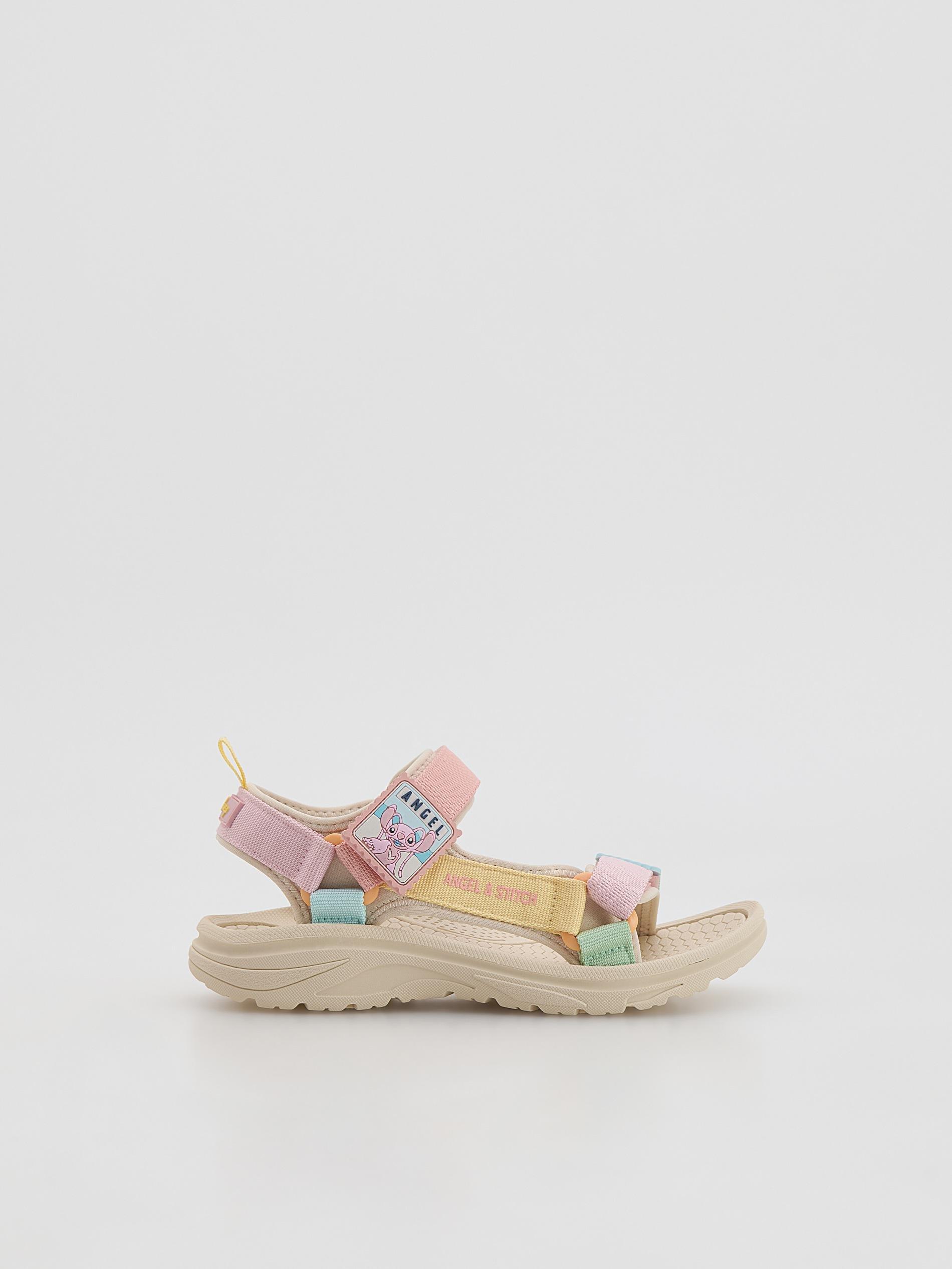 GIRLS` SA NDALS MULTICOLOR, Multicolor, medium