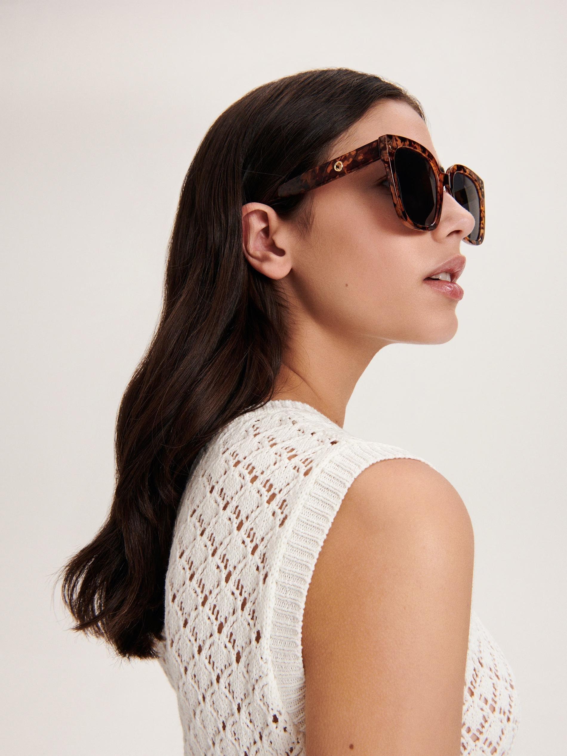 Brown Polarized Sunglasses, , large image number 1