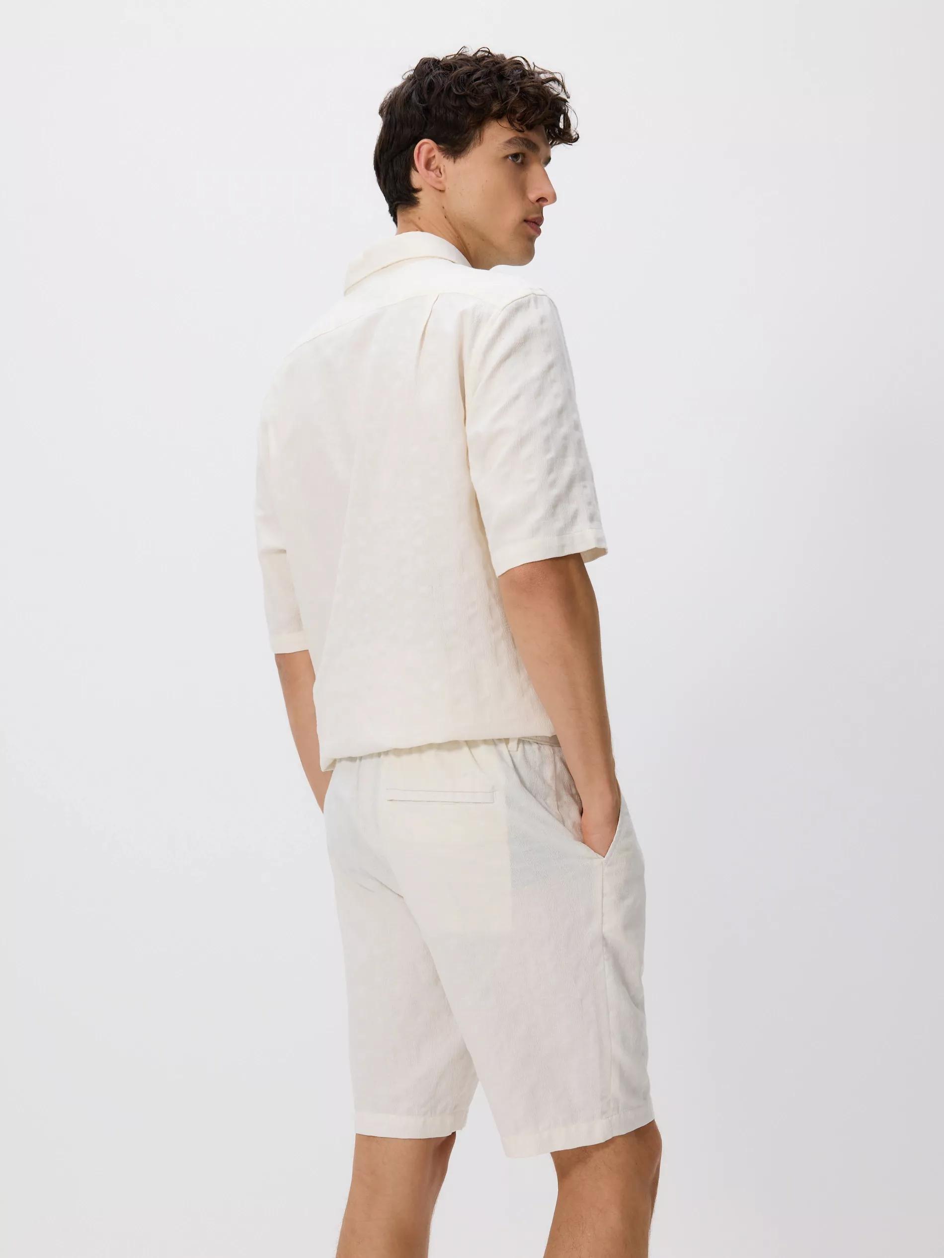 White Shorts, White, medium