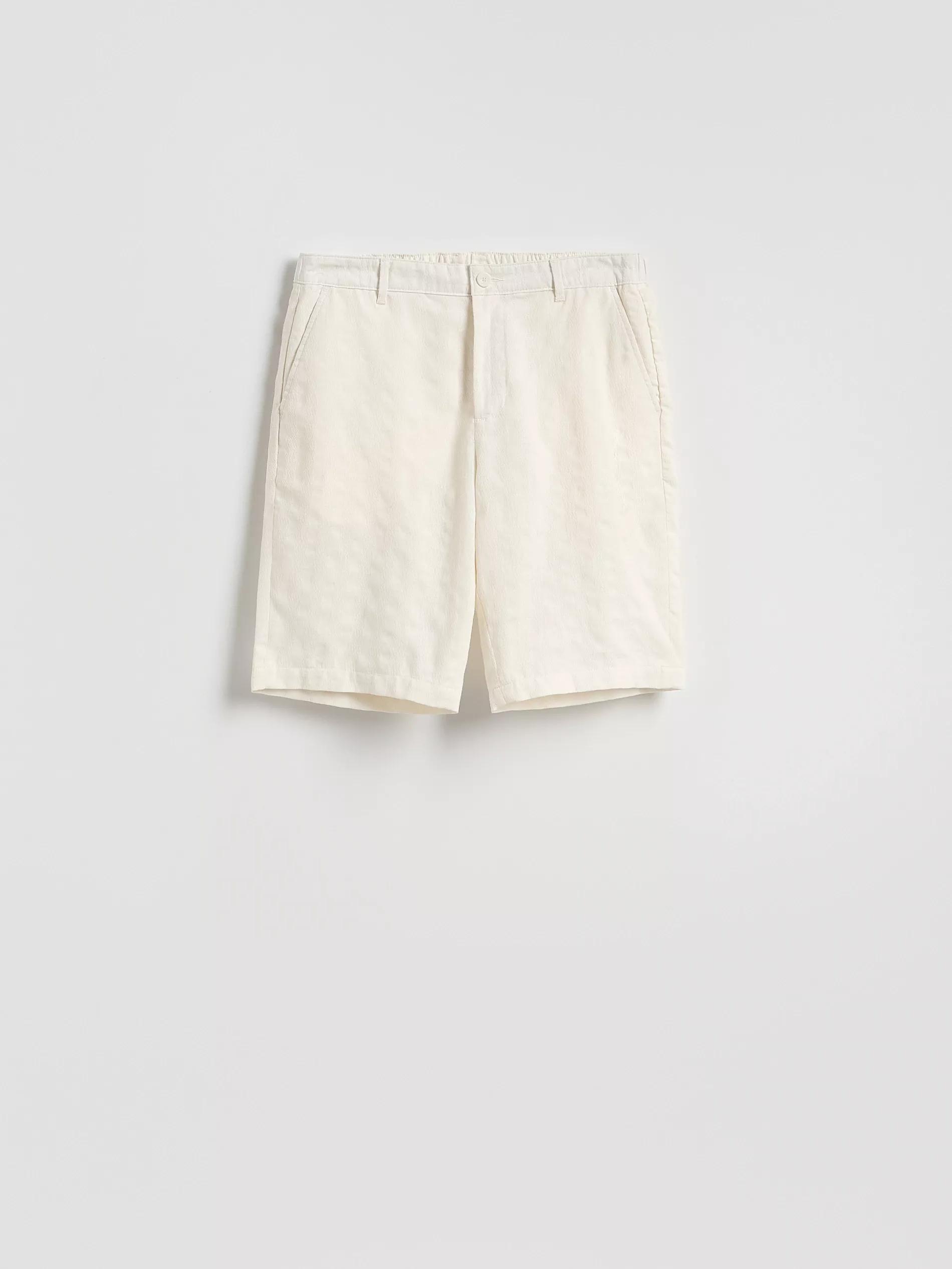 White Shorts, White, large image number 3
