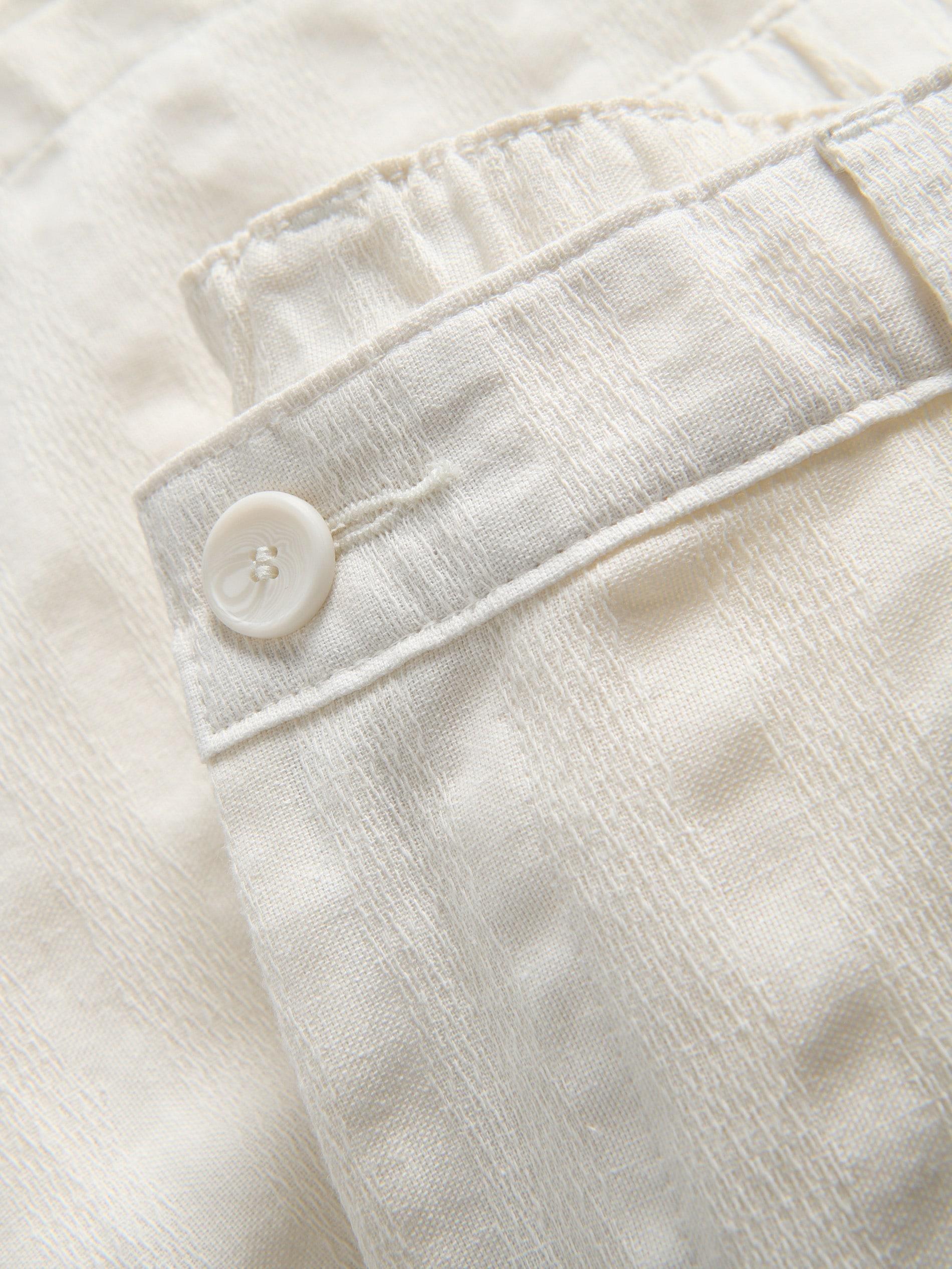 White Shorts, White, large image number 4