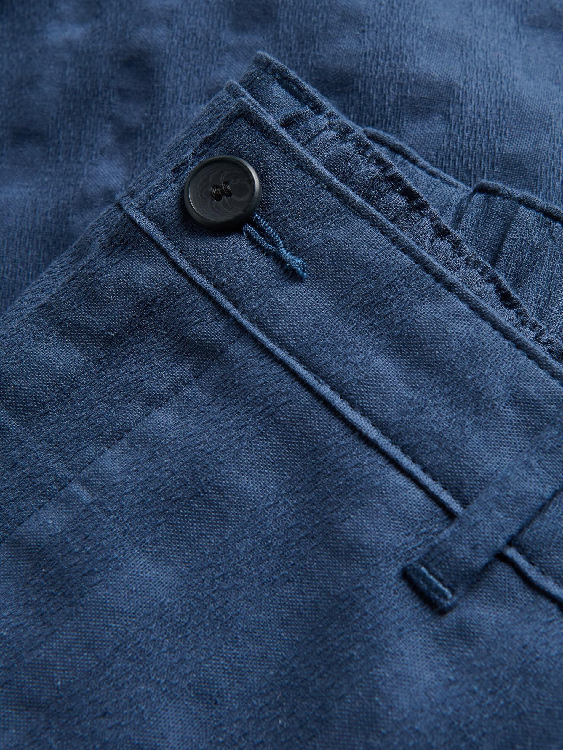 Blue Shorts, Blue, large image number 4