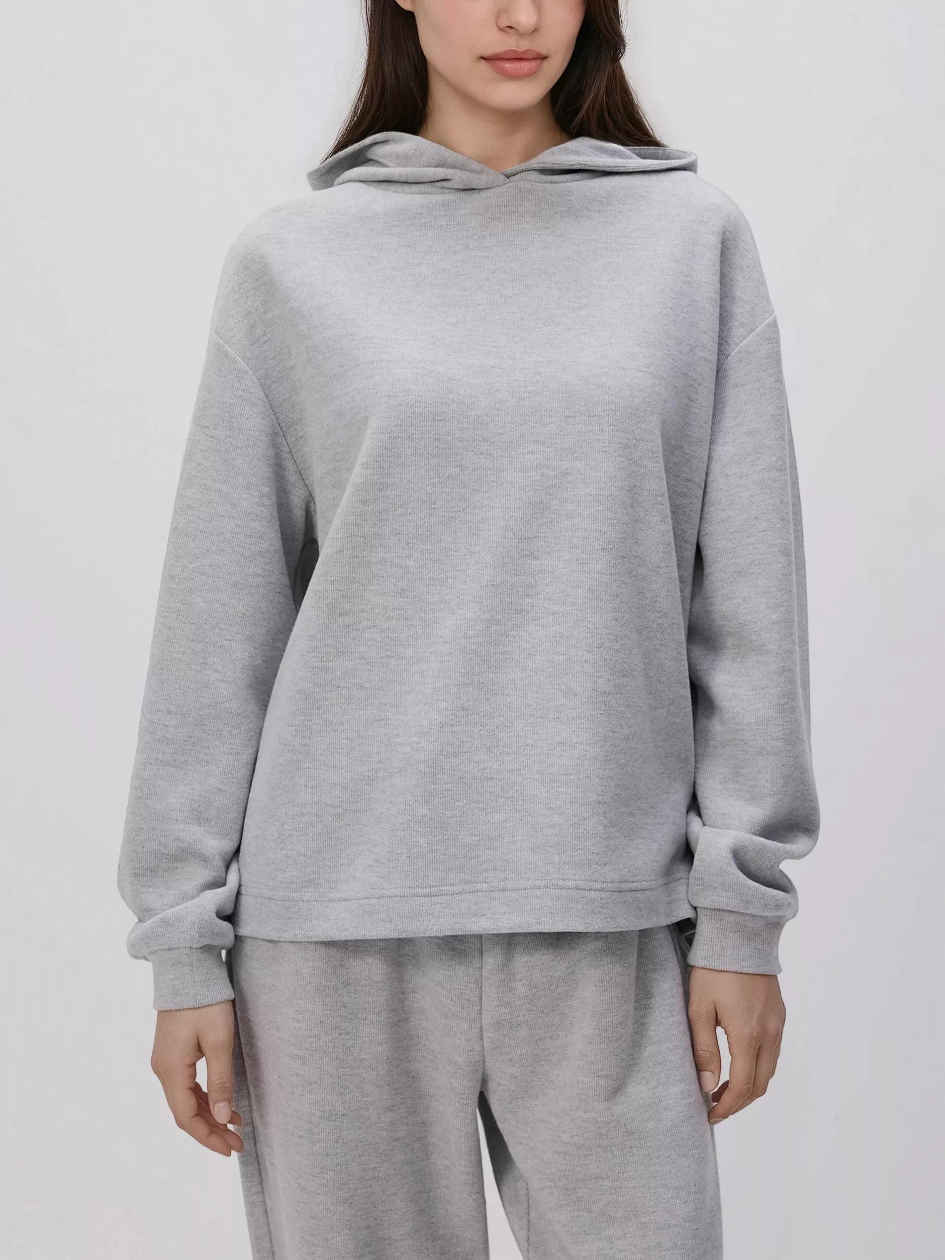 LIGHT GREY Hoodie, Light grey, large image number 2
