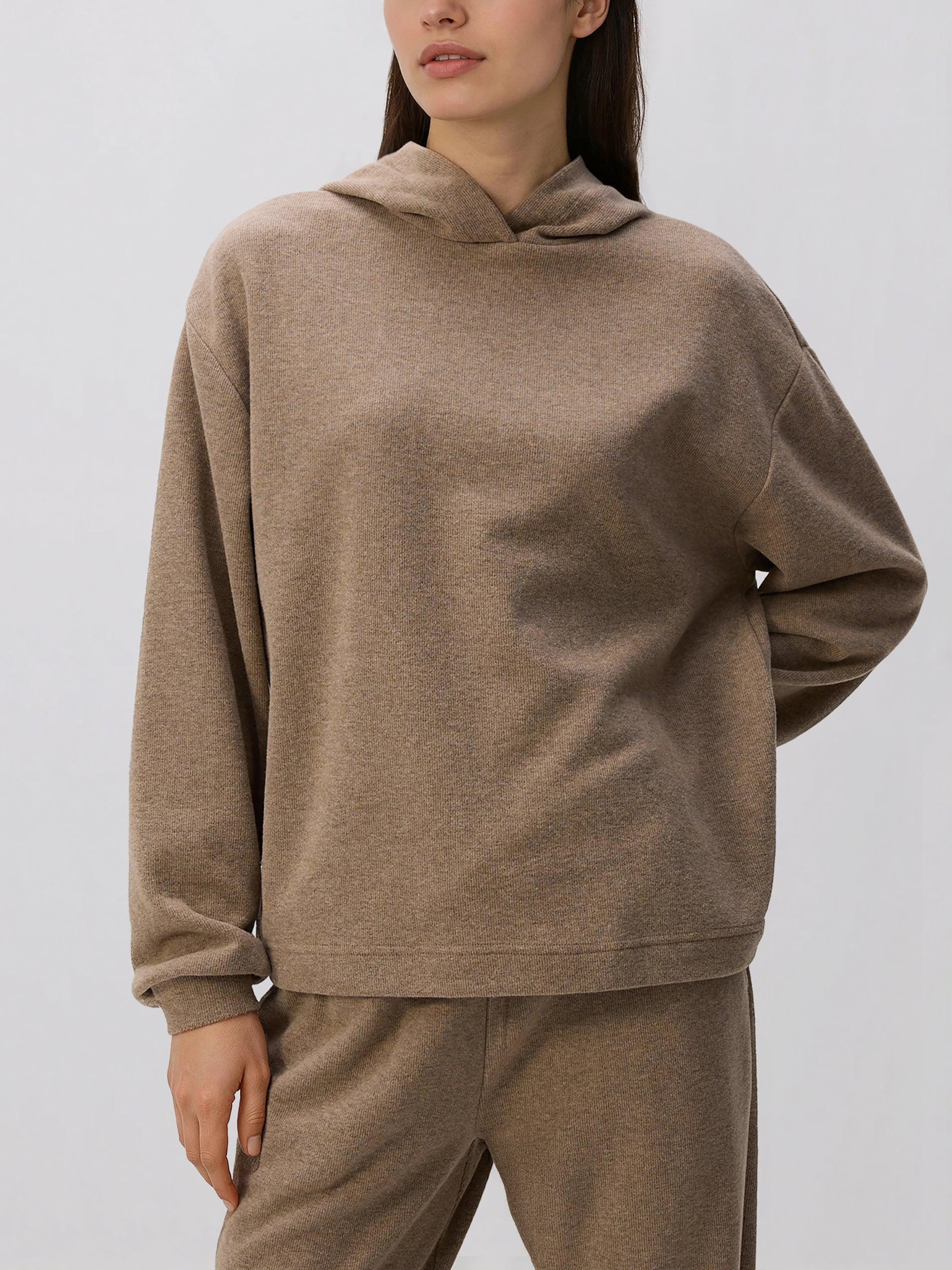 BROWN Hoodie, Brown, large image number 0