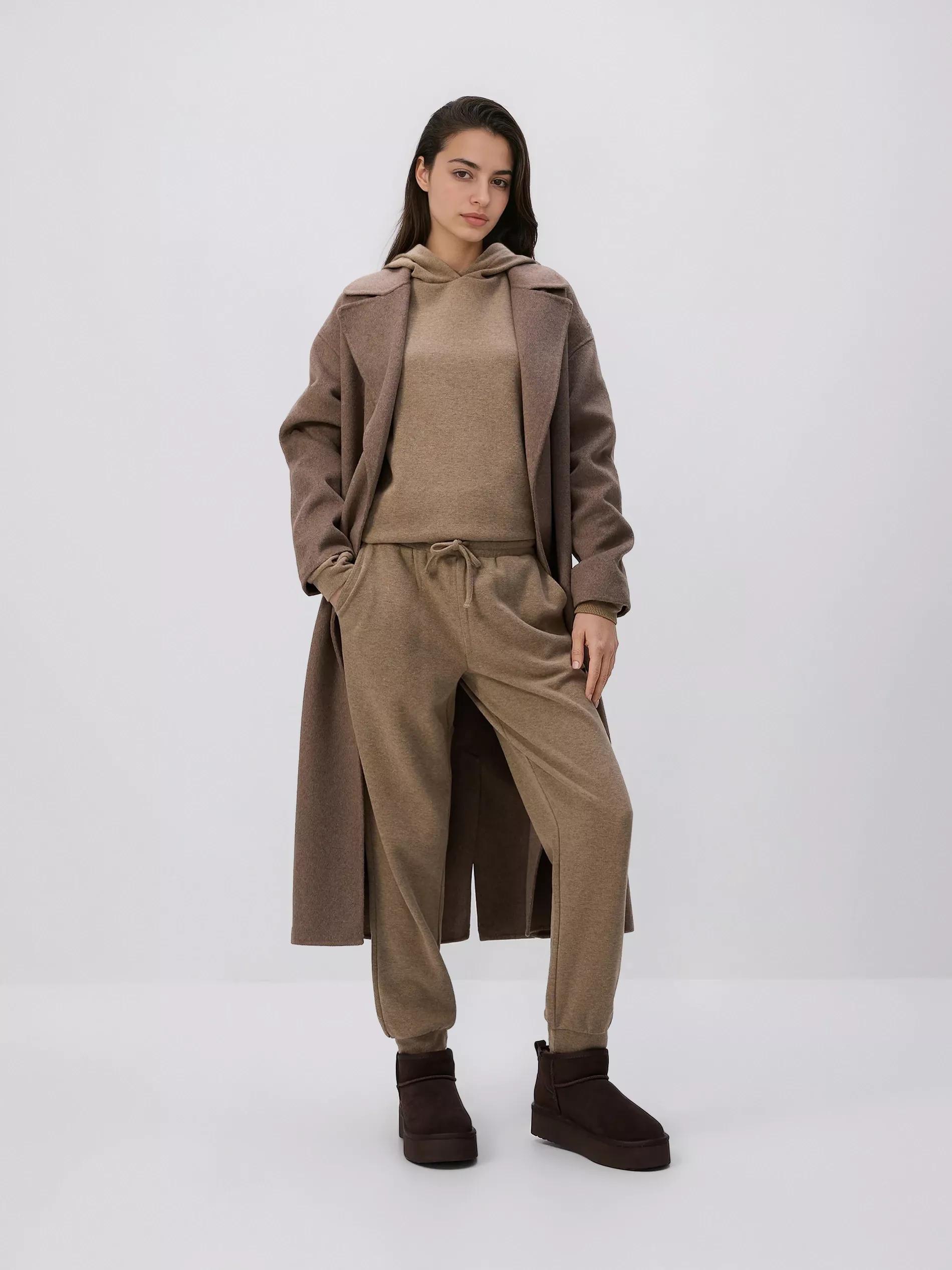 BROWN Hoodie, Brown, large image number 1