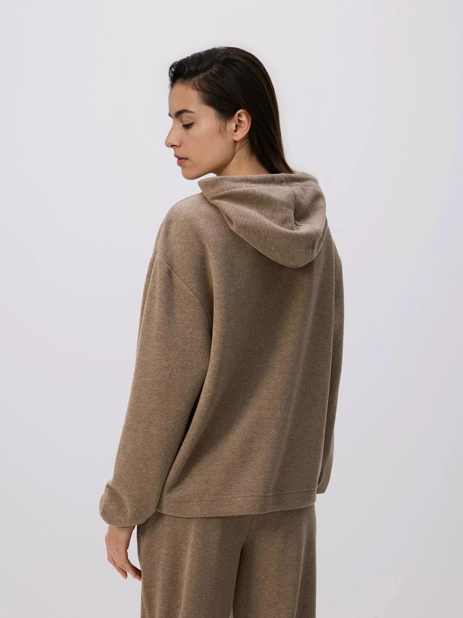 BROWN Hoodie, Brown, large image number 3