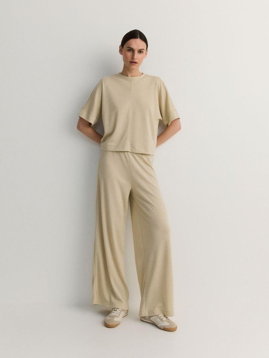 Beige Trousers, , large image number 0