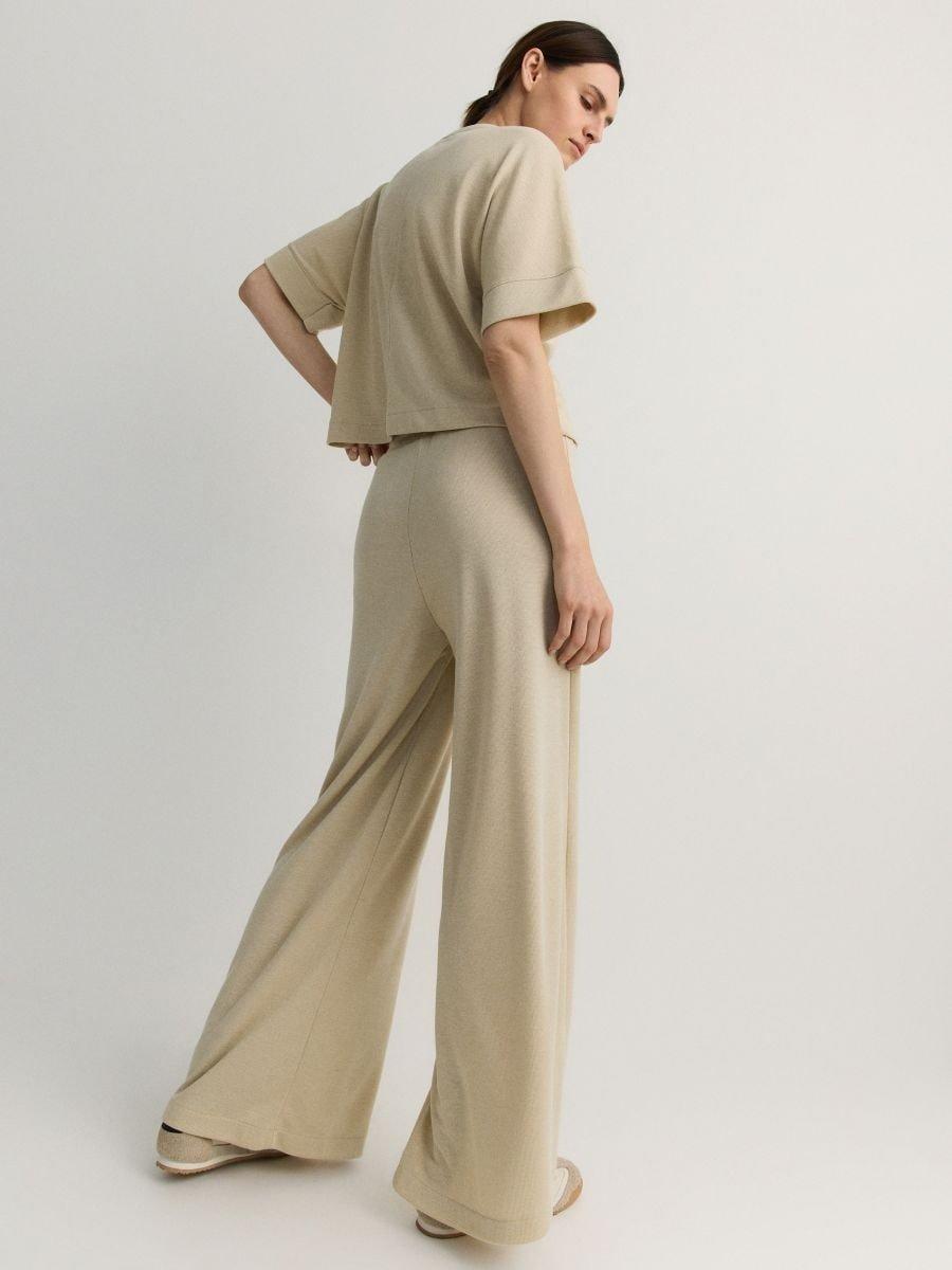 Beige Trousers, , large image number 1