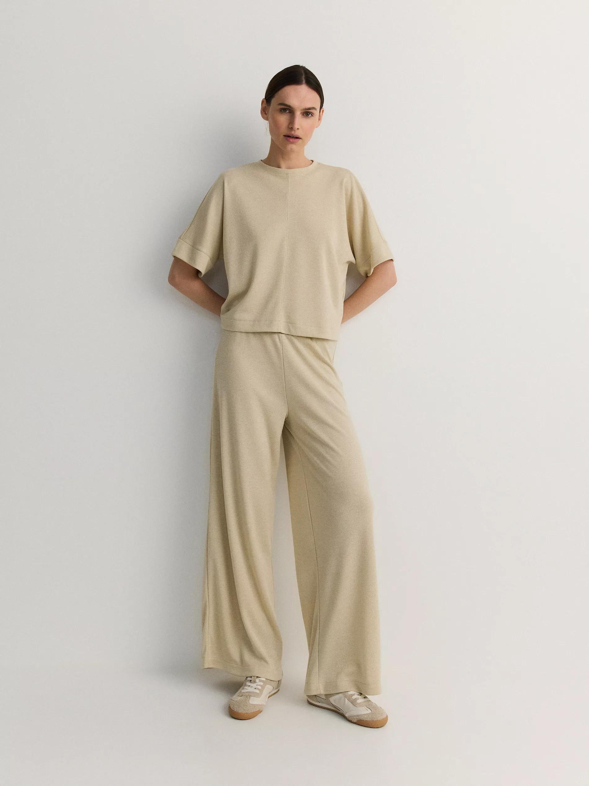 Beige Trousers, , large image number 4