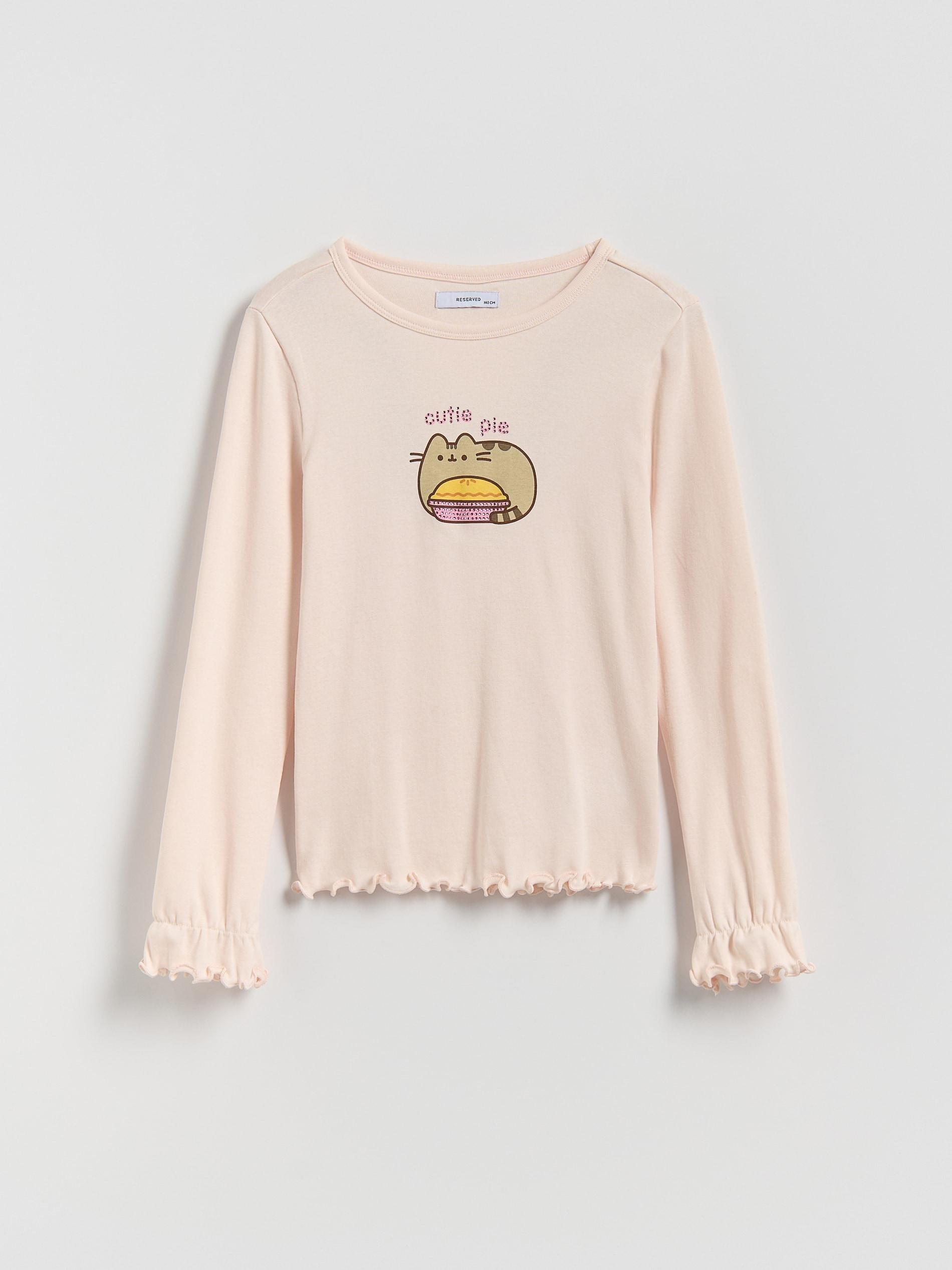 Pink Pusheen T-Shirt, Pink, large image number 0