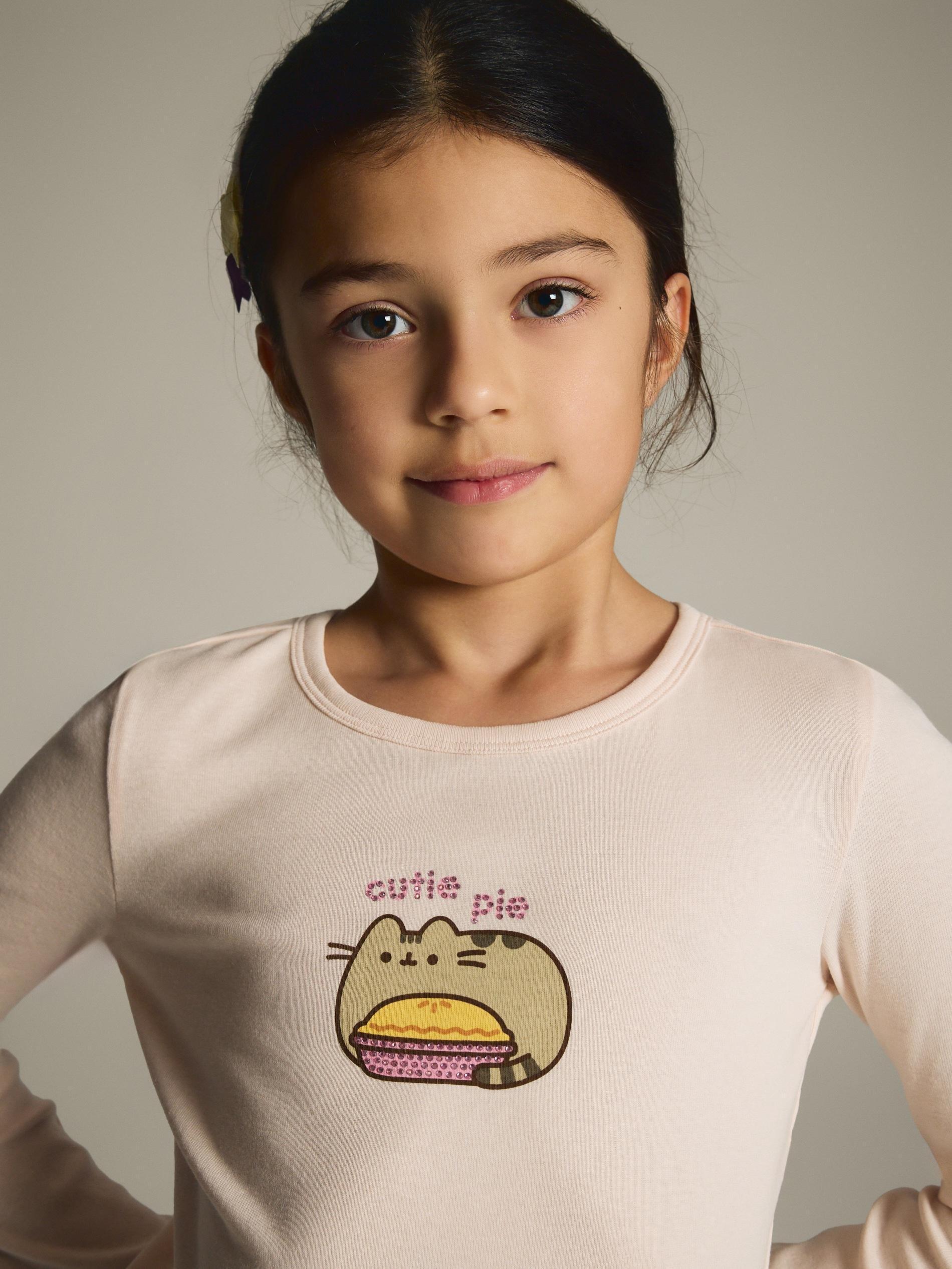 Pink Pusheen T-Shirt, Pink, large image number 1