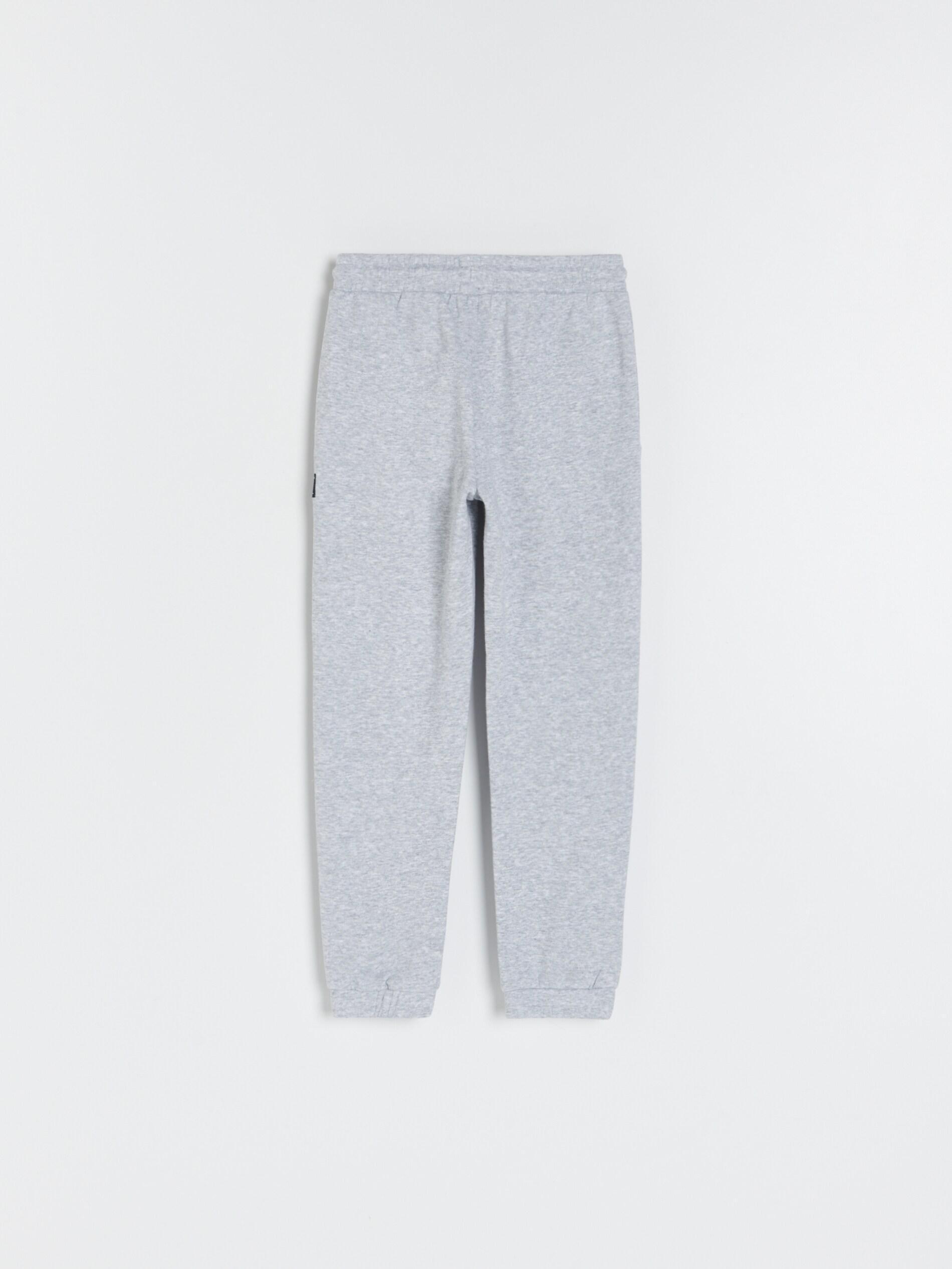 Grey Sweatpants With Patch, Kids Boys, , large image number 3