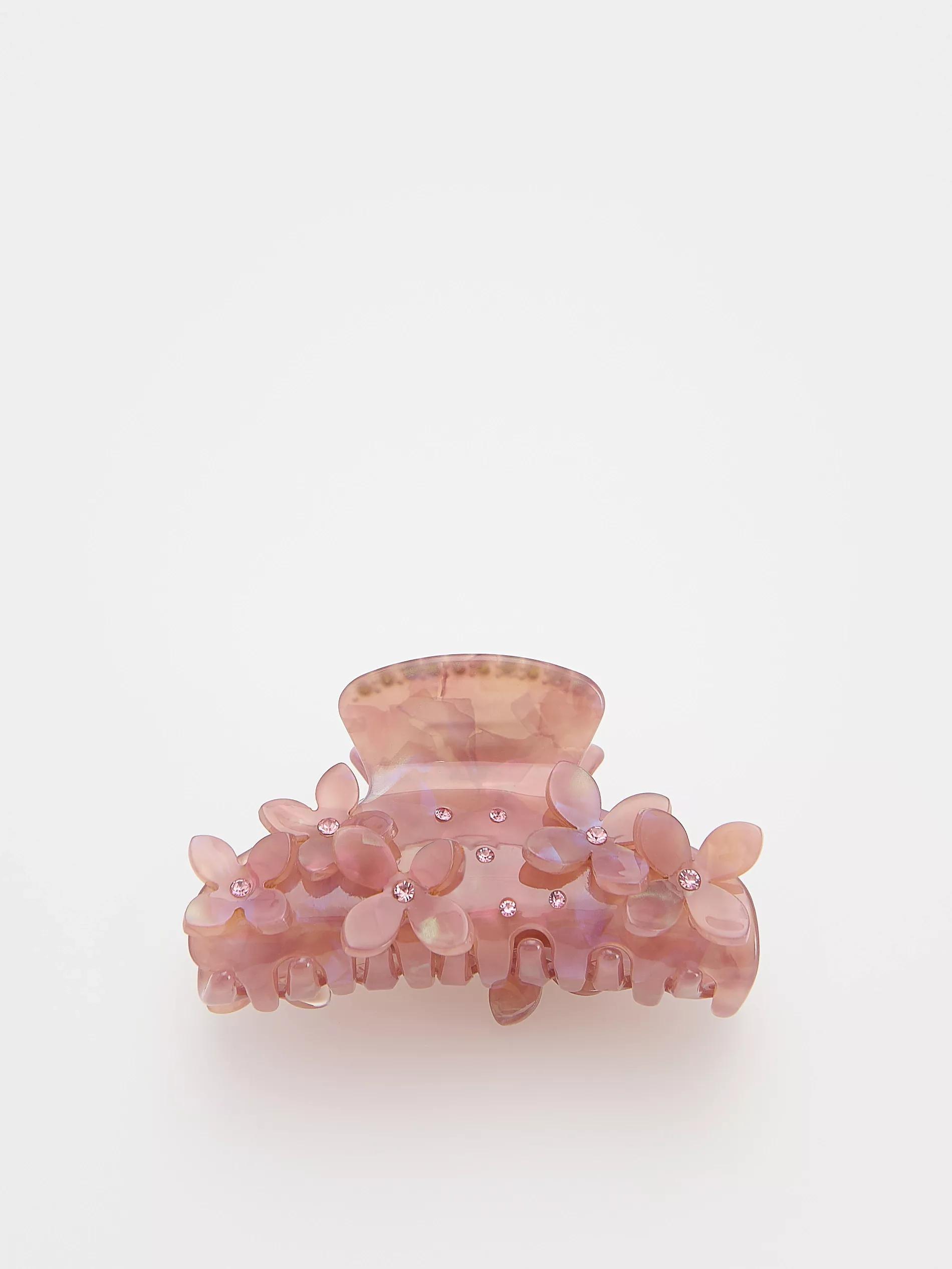Pink Hair Clasp, Pink, large image number 0