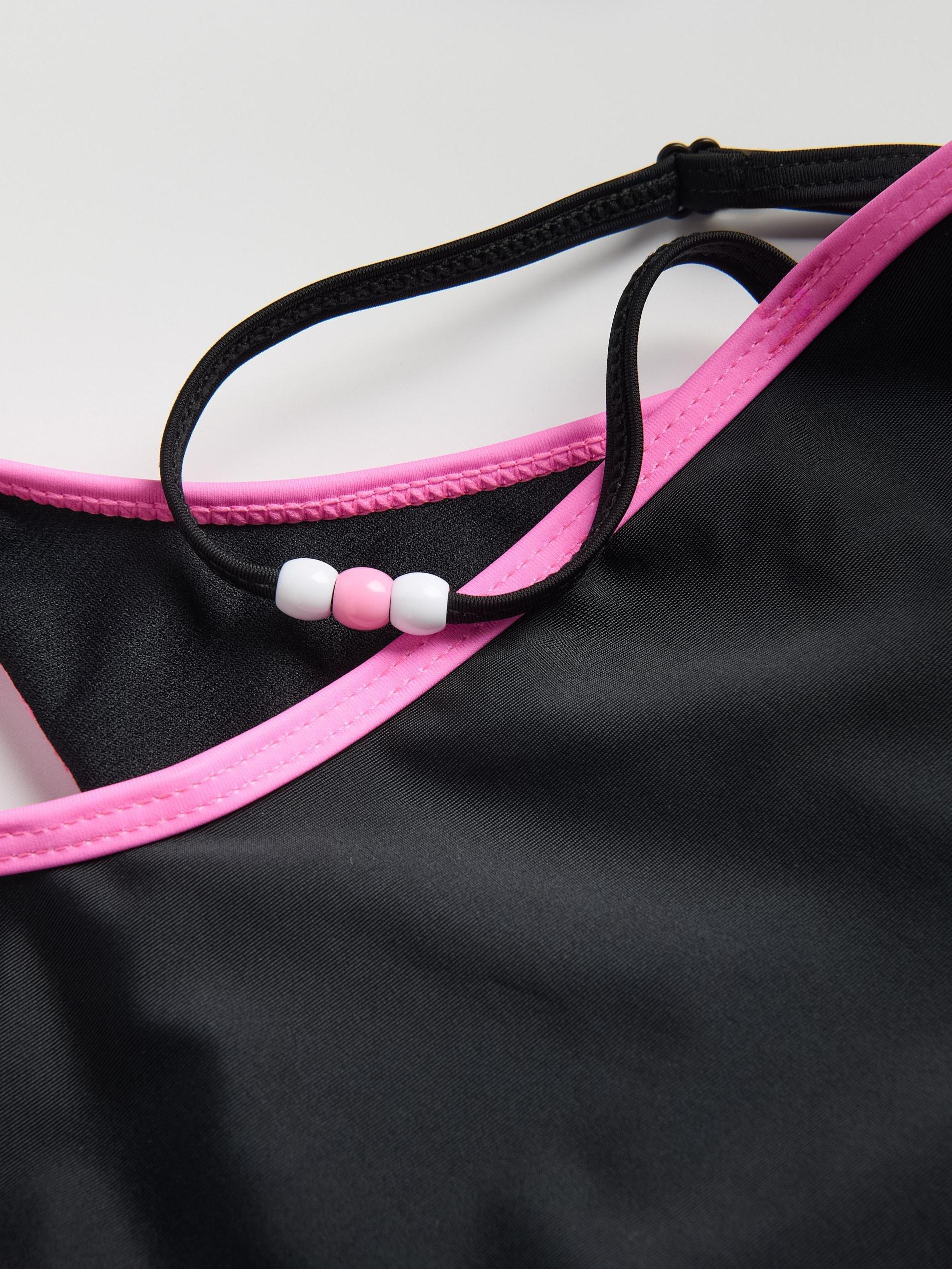 Pink One Piece Swimsuit With Cut-Outs, Pink, large image number 1