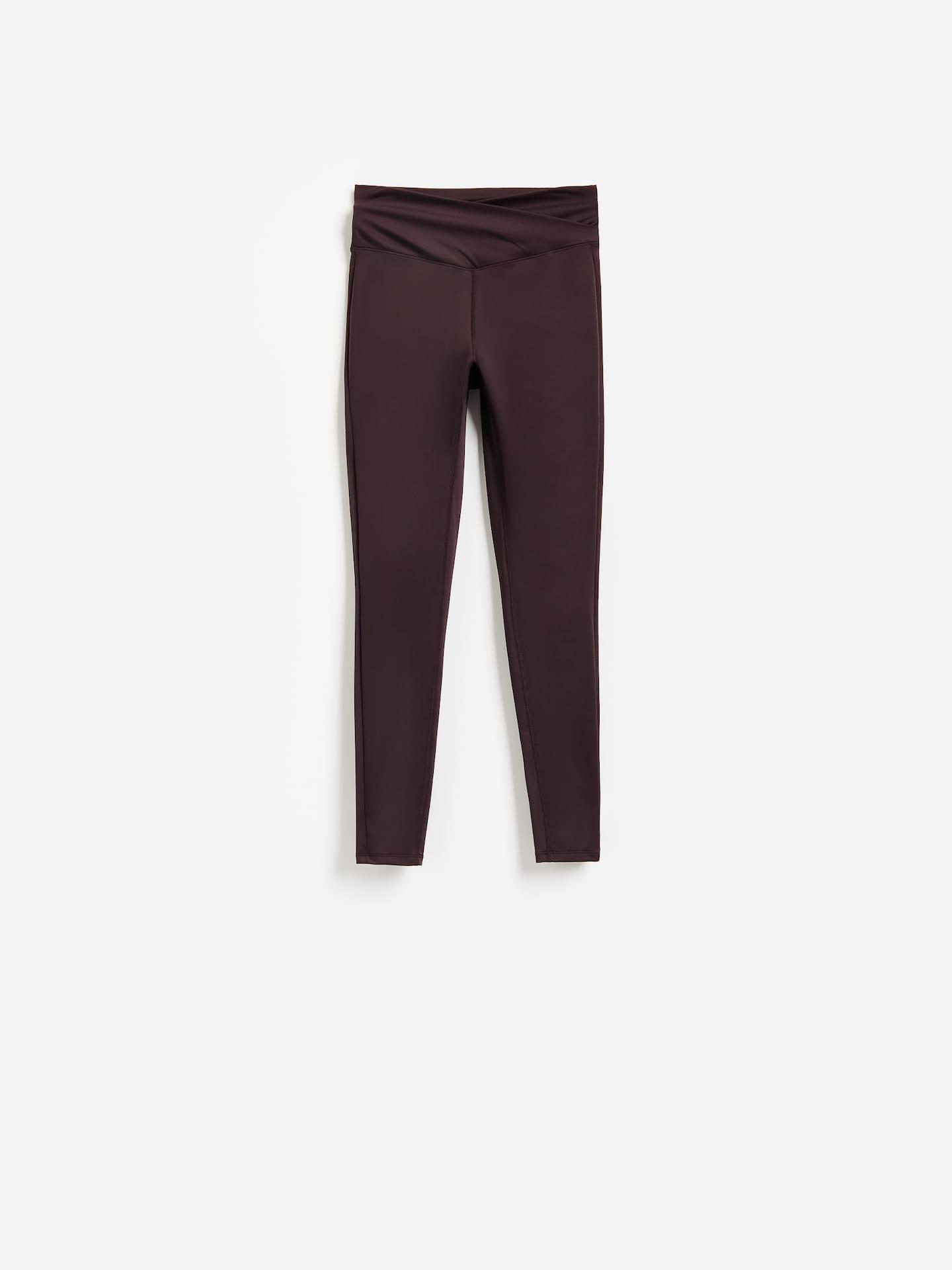 Purple Warm-Lined Leggings, Purple, large image number 3