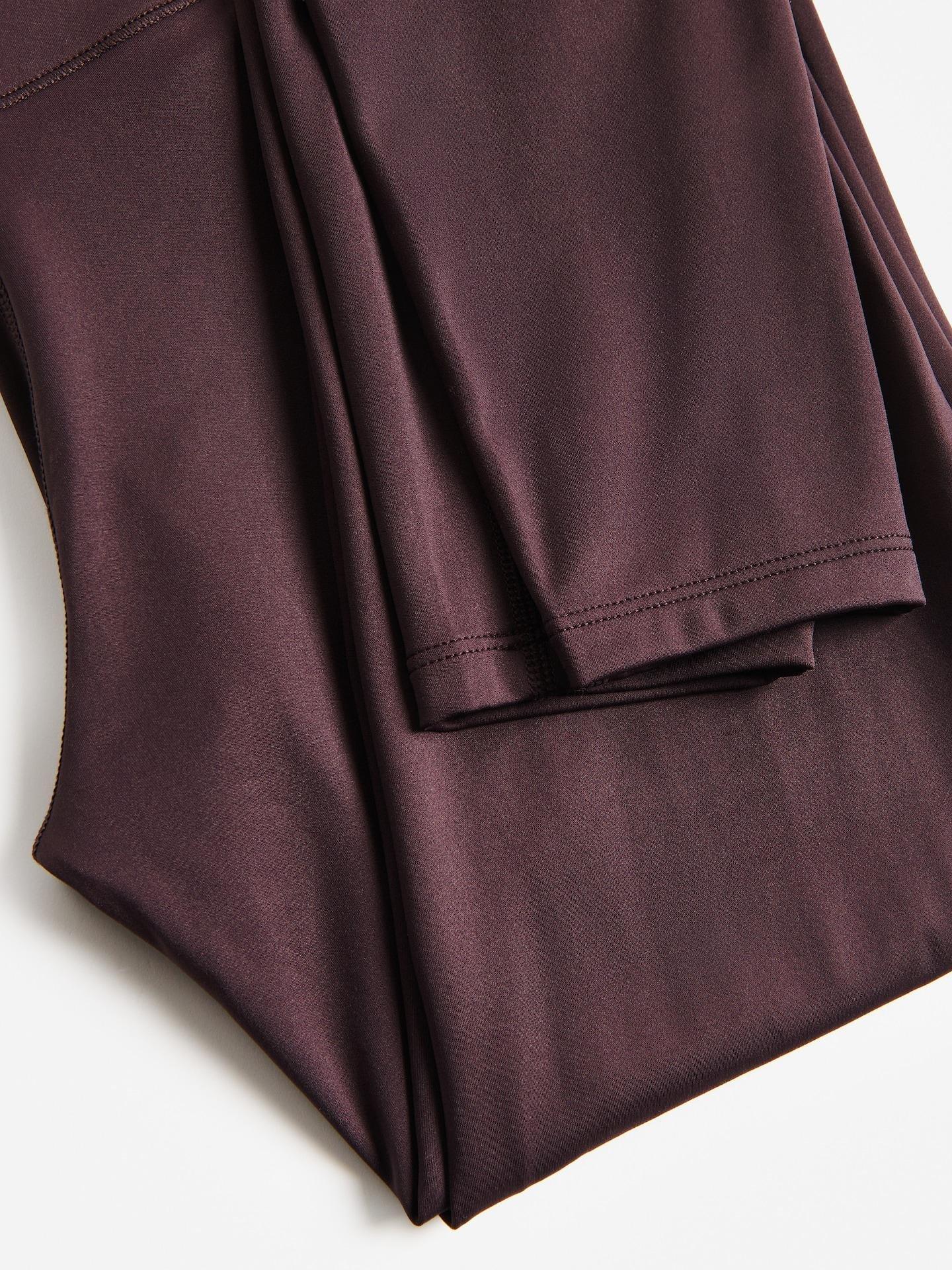 Purple Warm-Lined Leggings, Purple, large image number 4
