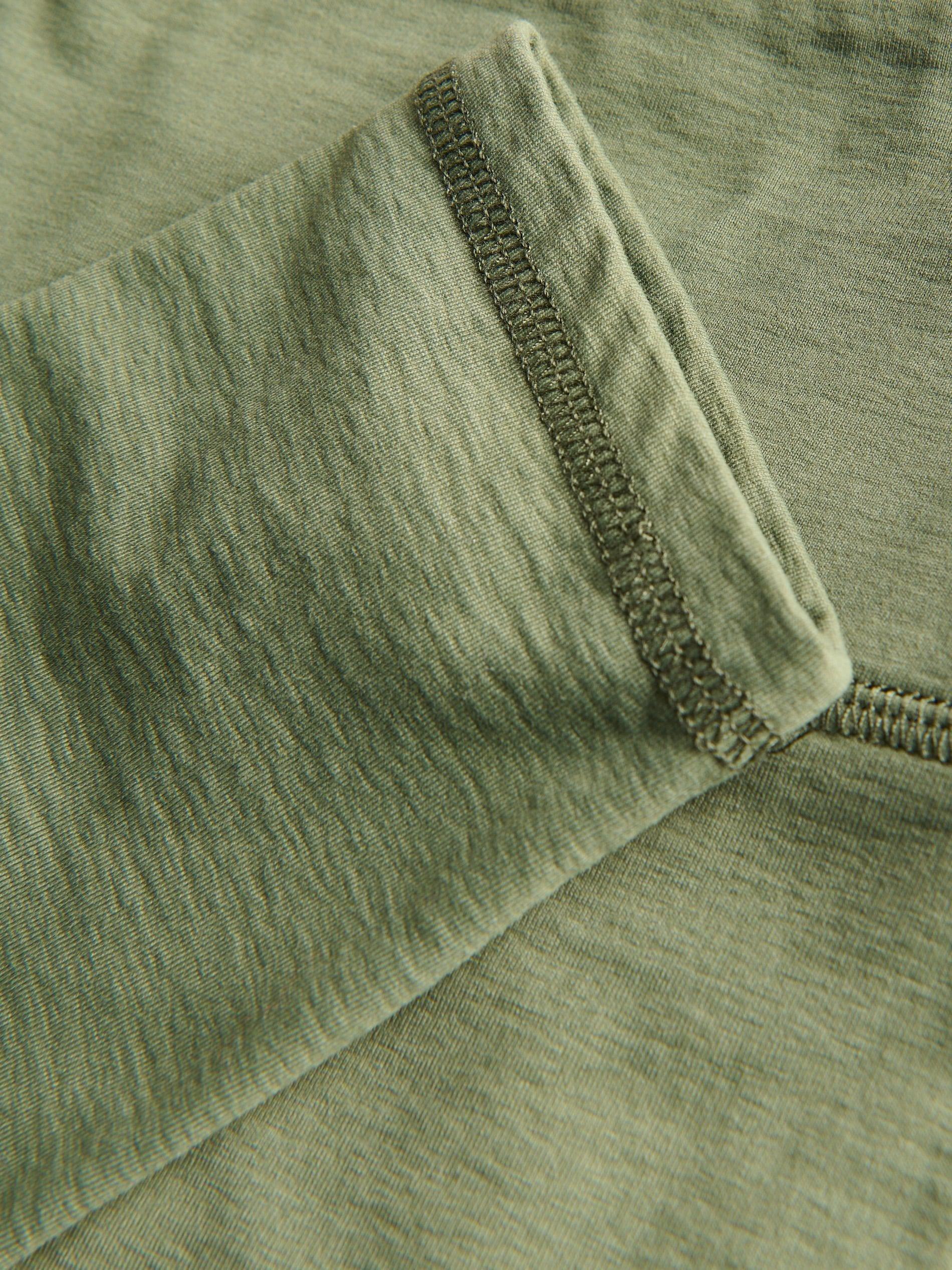 Green High-Waisted Leggings, , large image number 4
