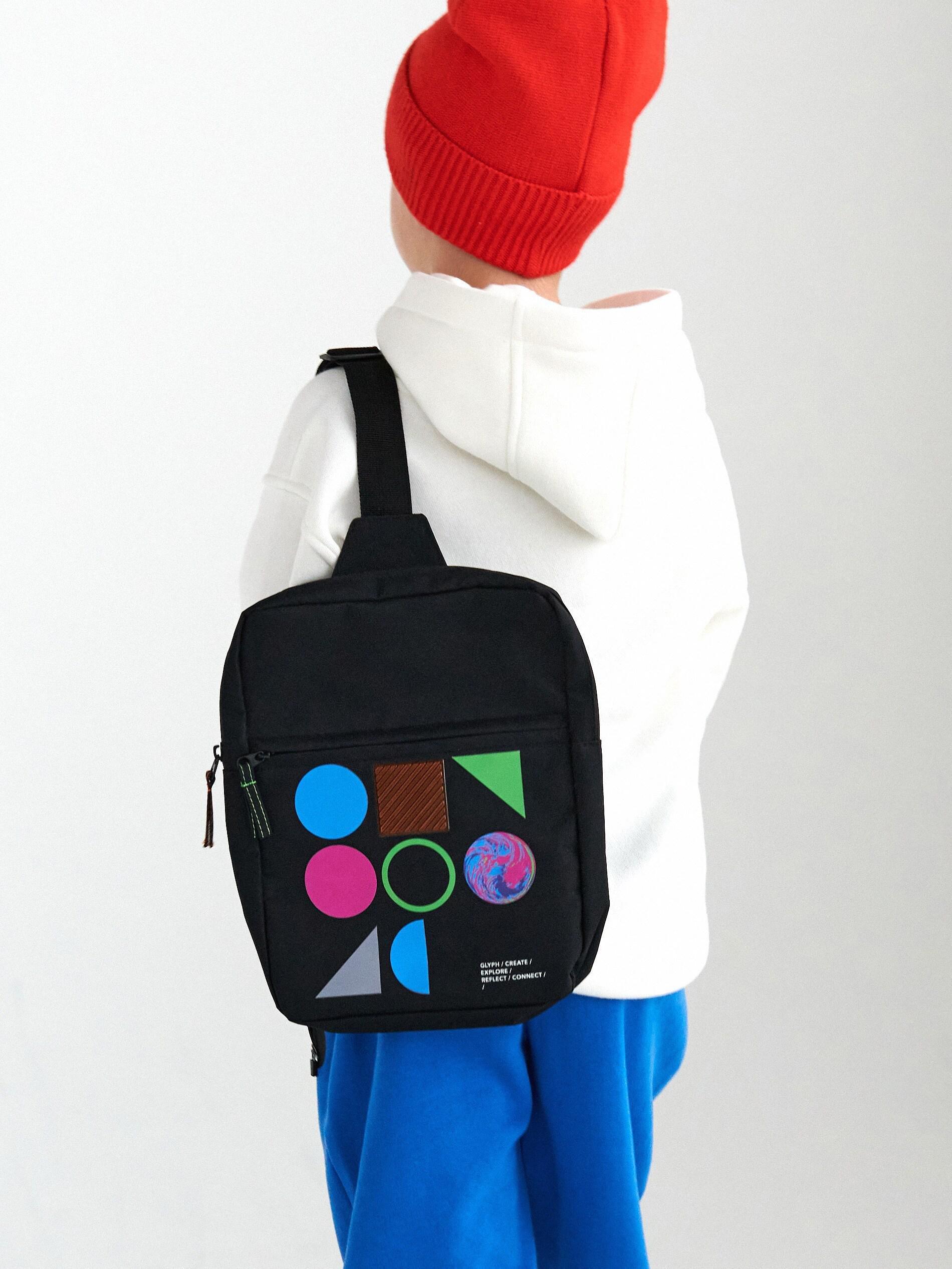 حقيبة مطبوعة سوداء, , large image number 0