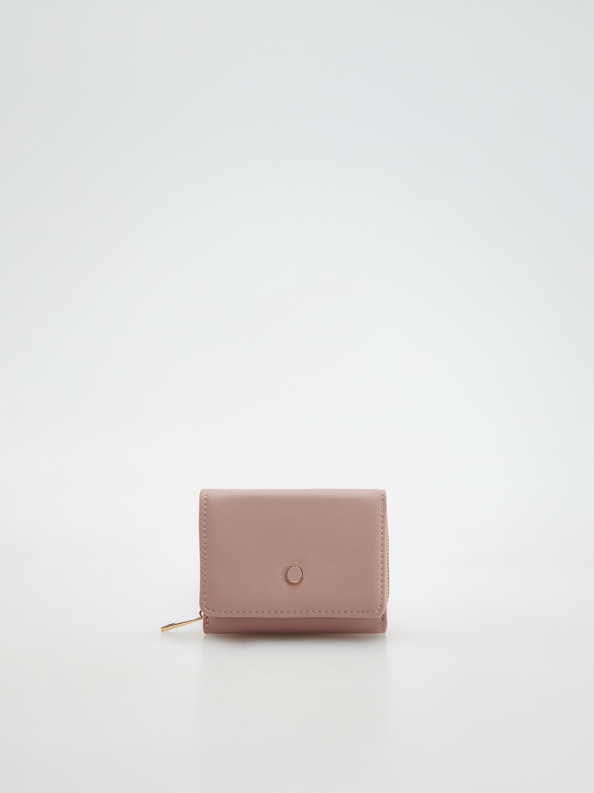 Pink Plain Wallet, , large image number 0