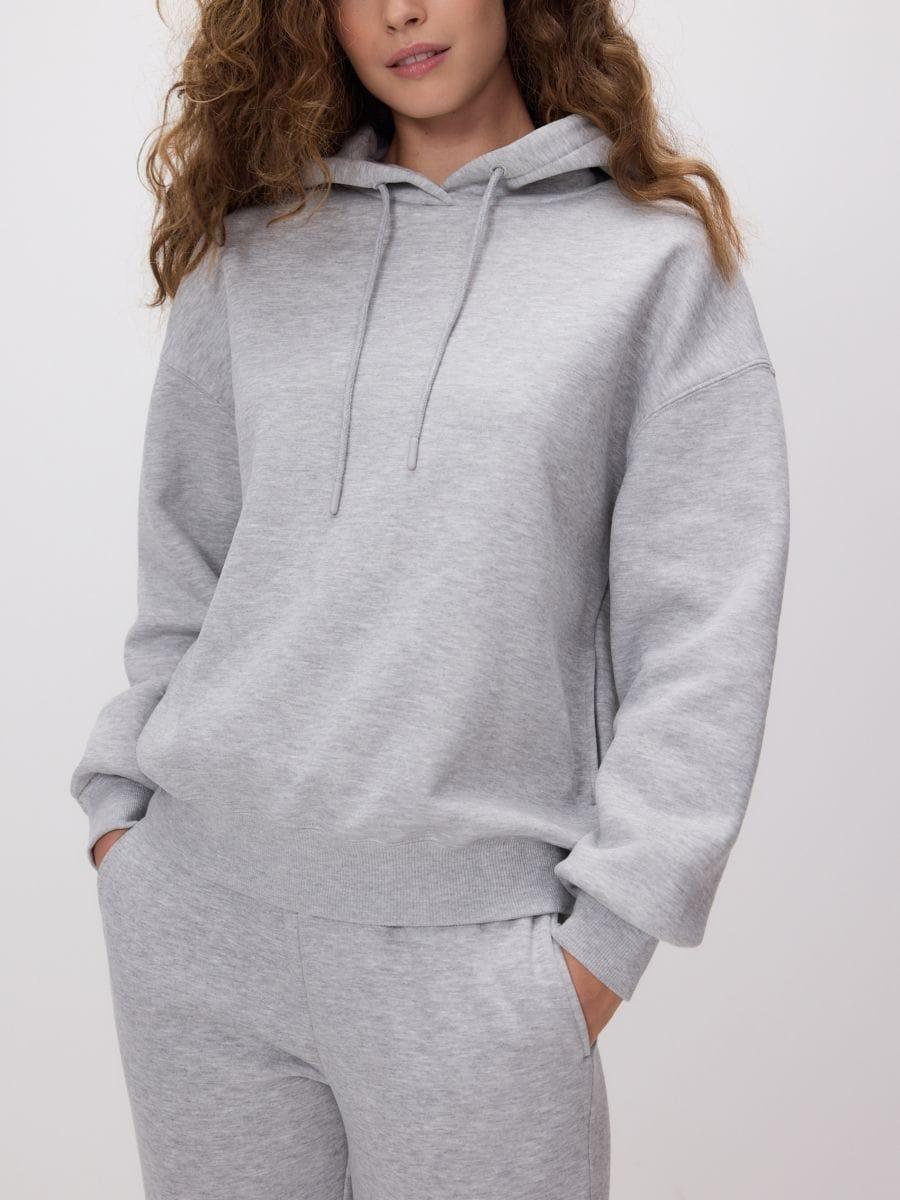 Grey Jogging Top, Light grey, large image number 2