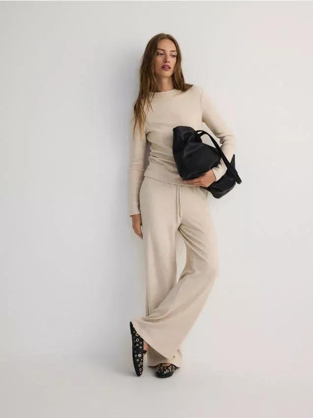 Beige Trousers, , large image number 0